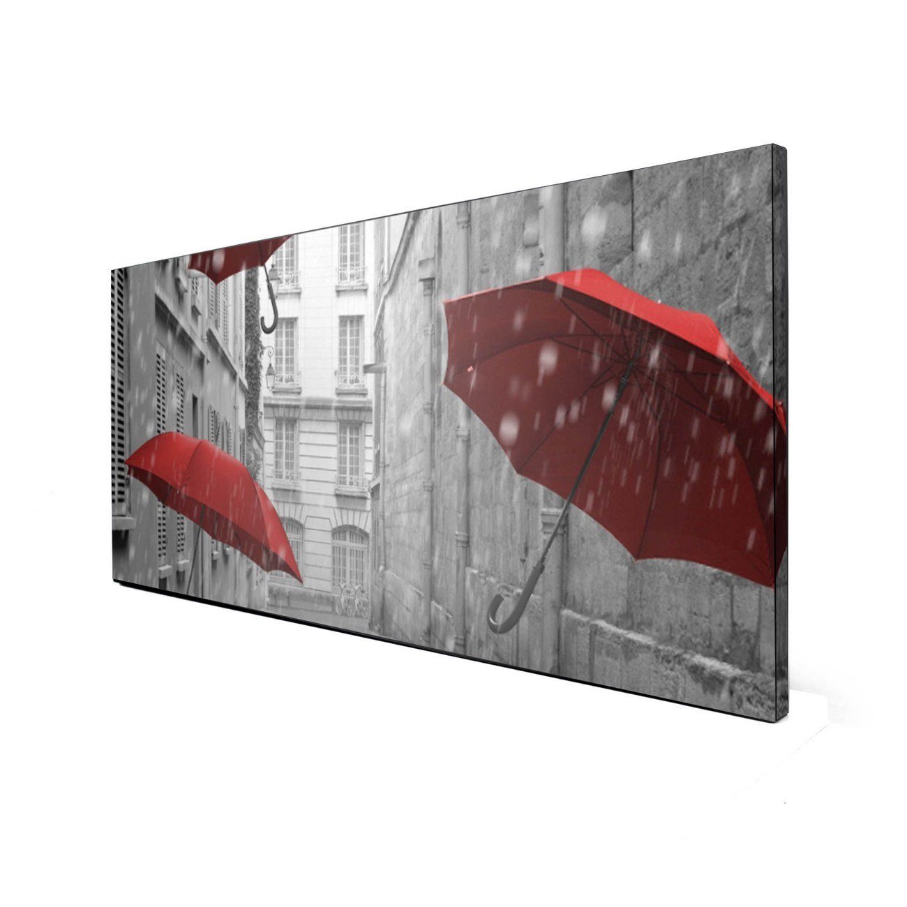 Rote Schirme, banjado schwarz Magnete, Stahlmagnettafel) Wandtafel (inkl. Stahl 4