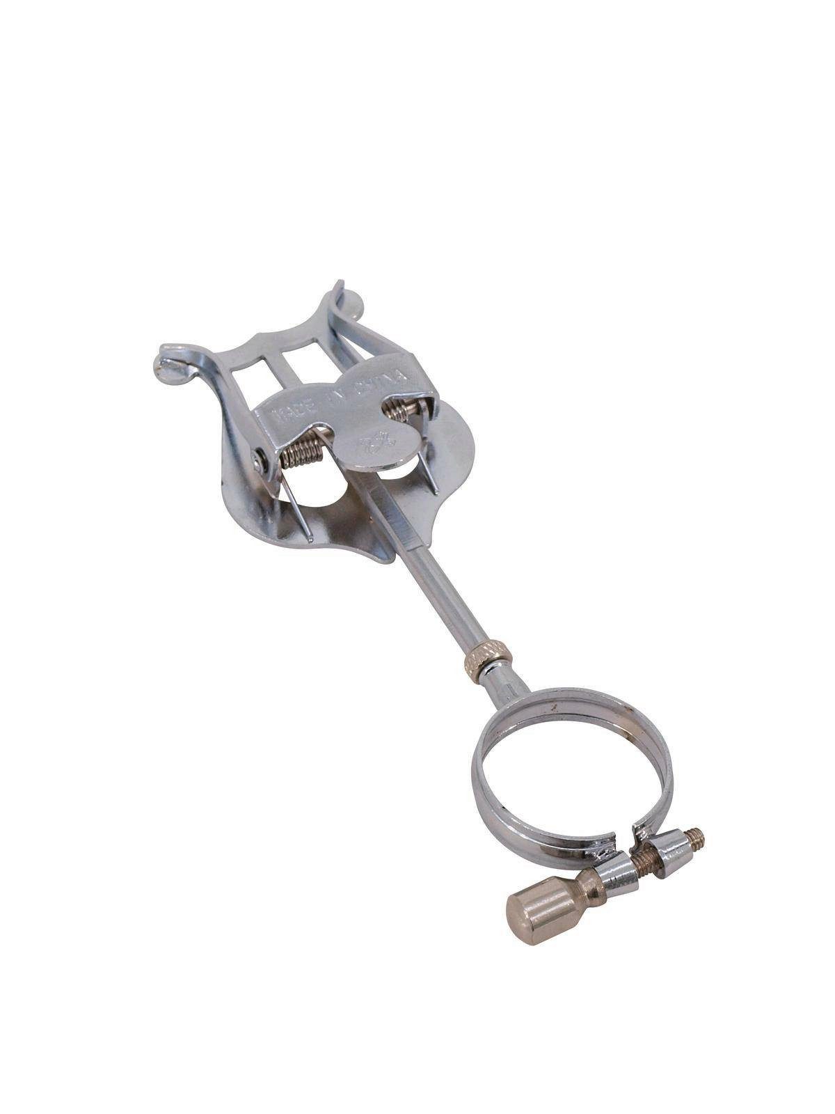 artplants Notenpult Klarinetten Notenhalter, Silber