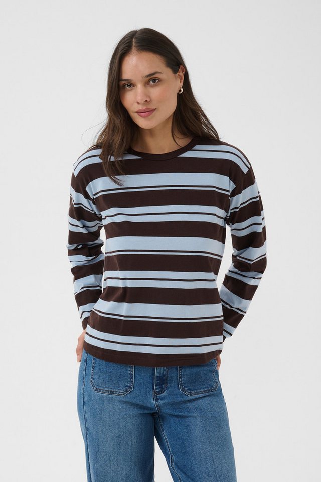 KAFFE Langarmbluse Langarm-Shirt KAwinny