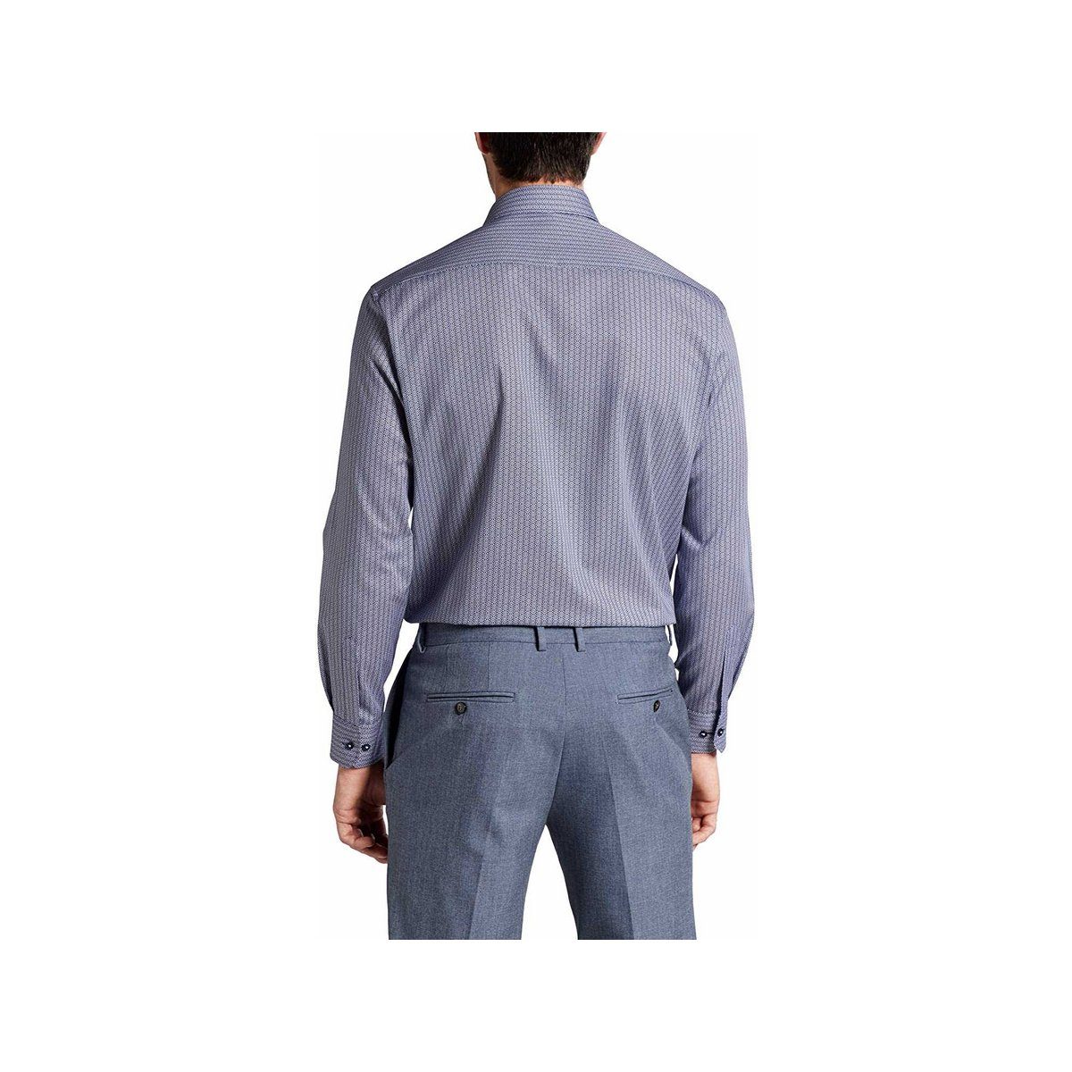 Eterna fit keine Angabe) (1-tlg., comfort blau Businesshemd