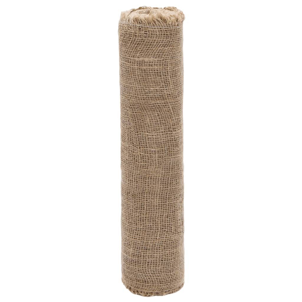 vidaXL Bastelnaturmaterial Jutegewebe 0,5x10 m 100% Jute 200 g/m², (1-tlg)