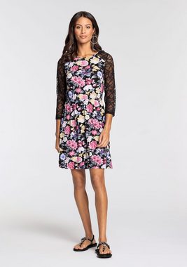 Melrose Spitzenkleid mit elegantem Blumen-Print - NEUE KOLLEKTION