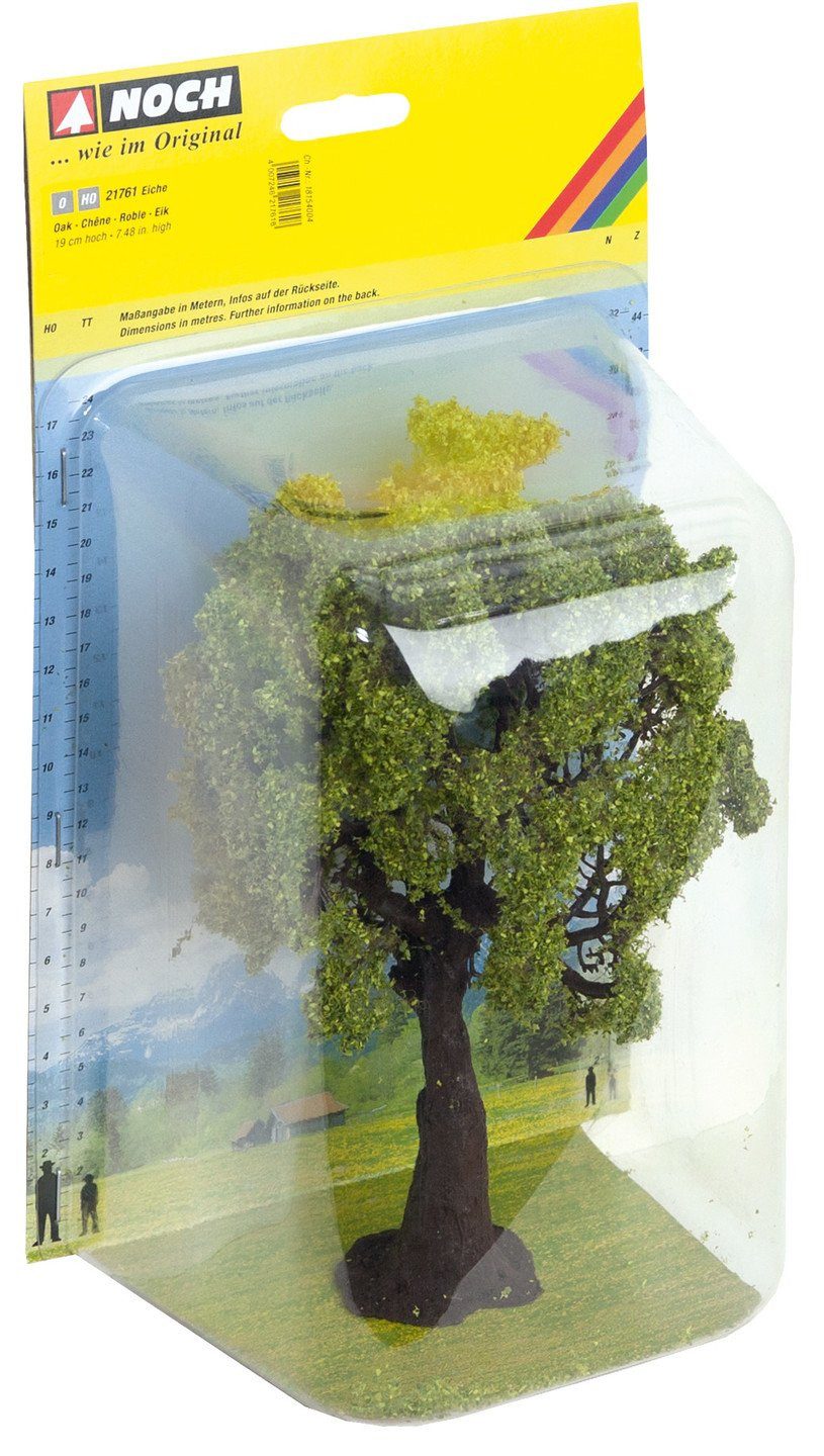 NOCH Dekobaum NOCH Eiche, detailgetreuer Modellbaum, 19 cm hoch