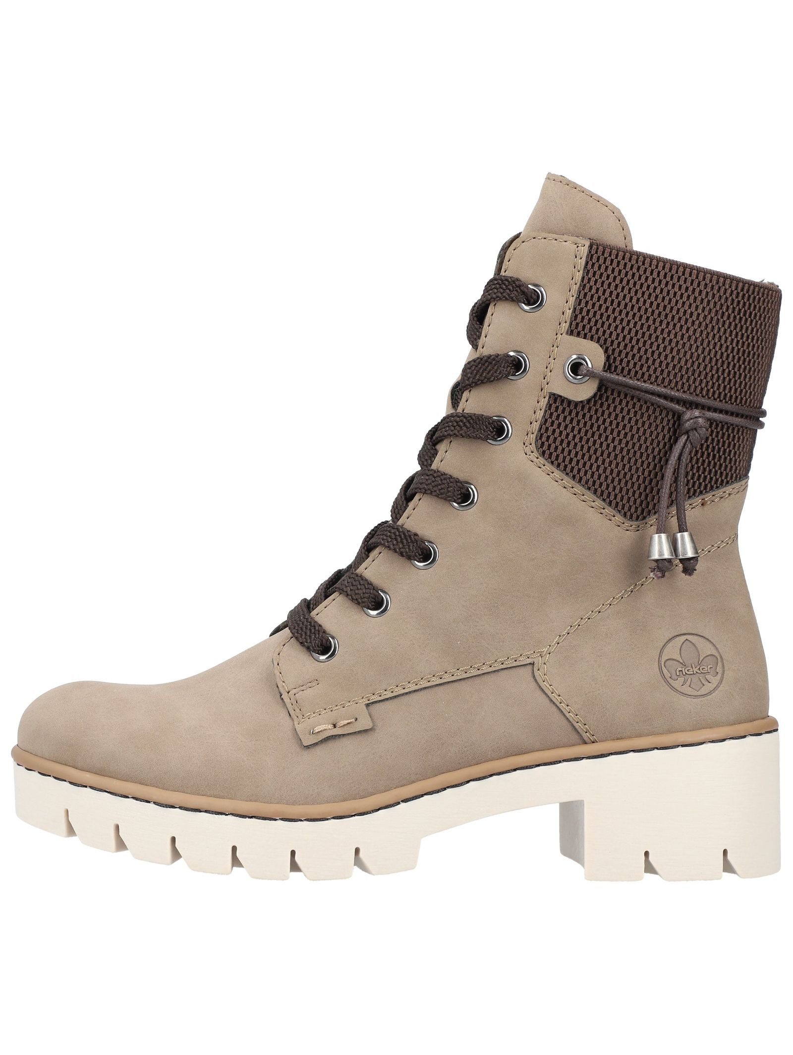 Rieker Rieker Stiefelette Lederimitat Schnürstiefelette