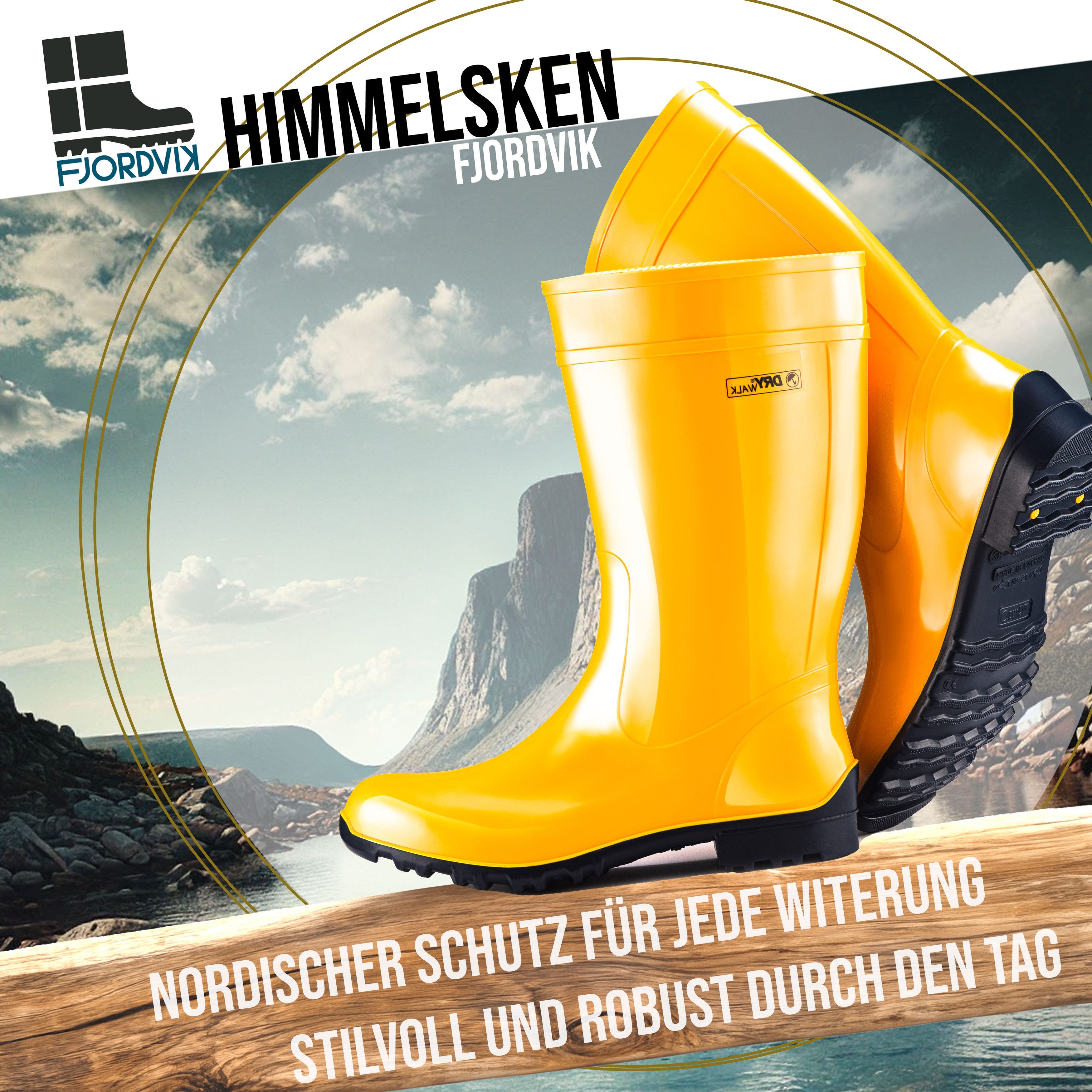 Fjordvik Himmelsken Wetterstiefel Edle Lackoptik 39 günstig online kaufen