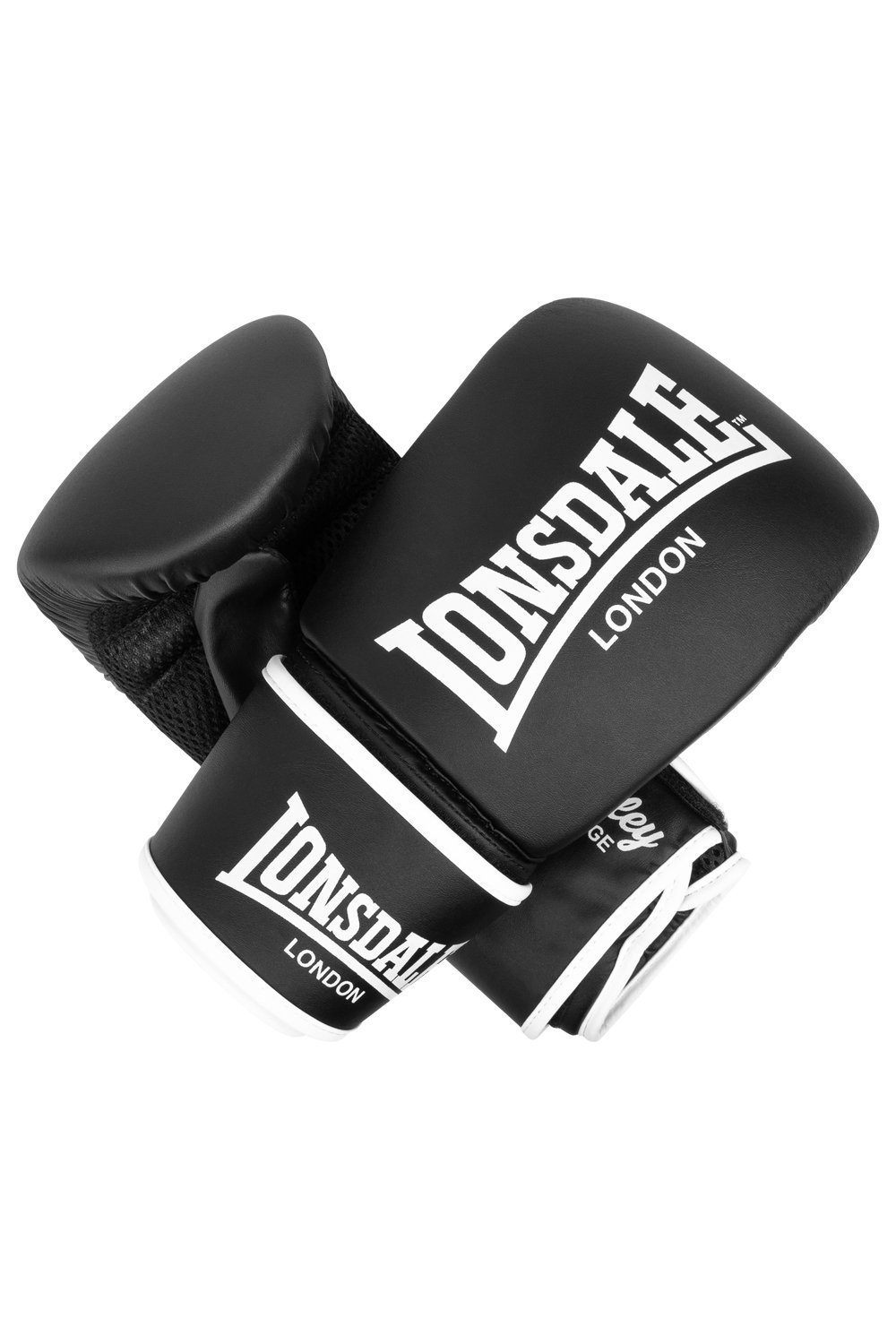 Black/White BARLEY Boxhandschuhe Lonsdale