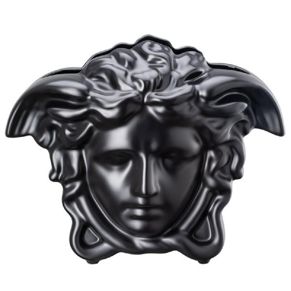 Versace Dekovase by Rosenthal Vase Medusa Grande Schwarz (21cm)