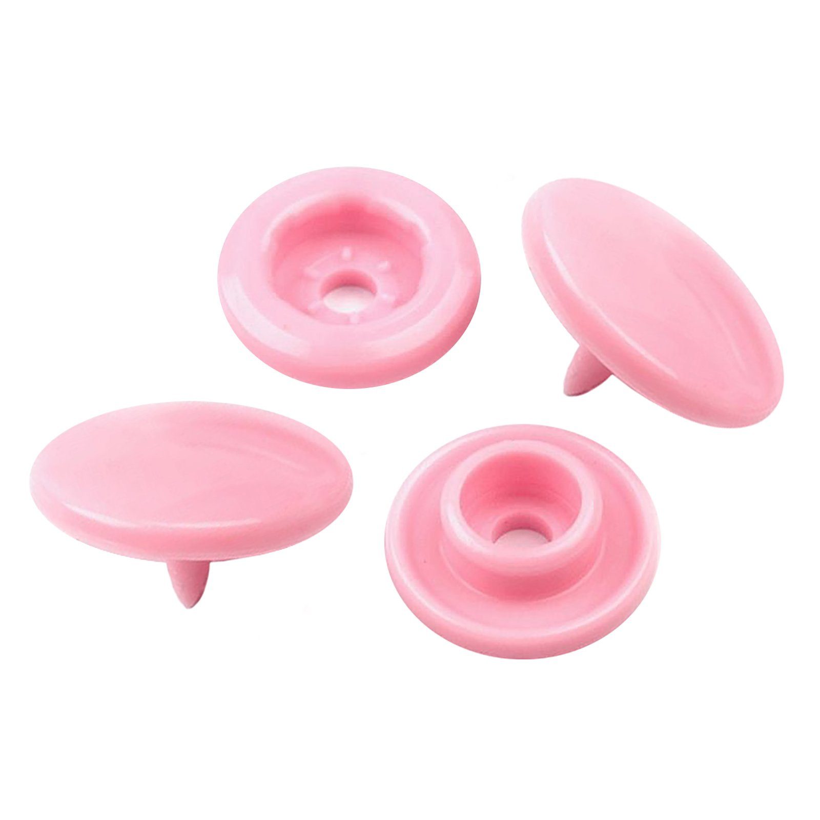 maDDma Druckknopf 50 Druckknöpfe rund Snaps Druckknopf Snap Button Knöpfe, 12mm