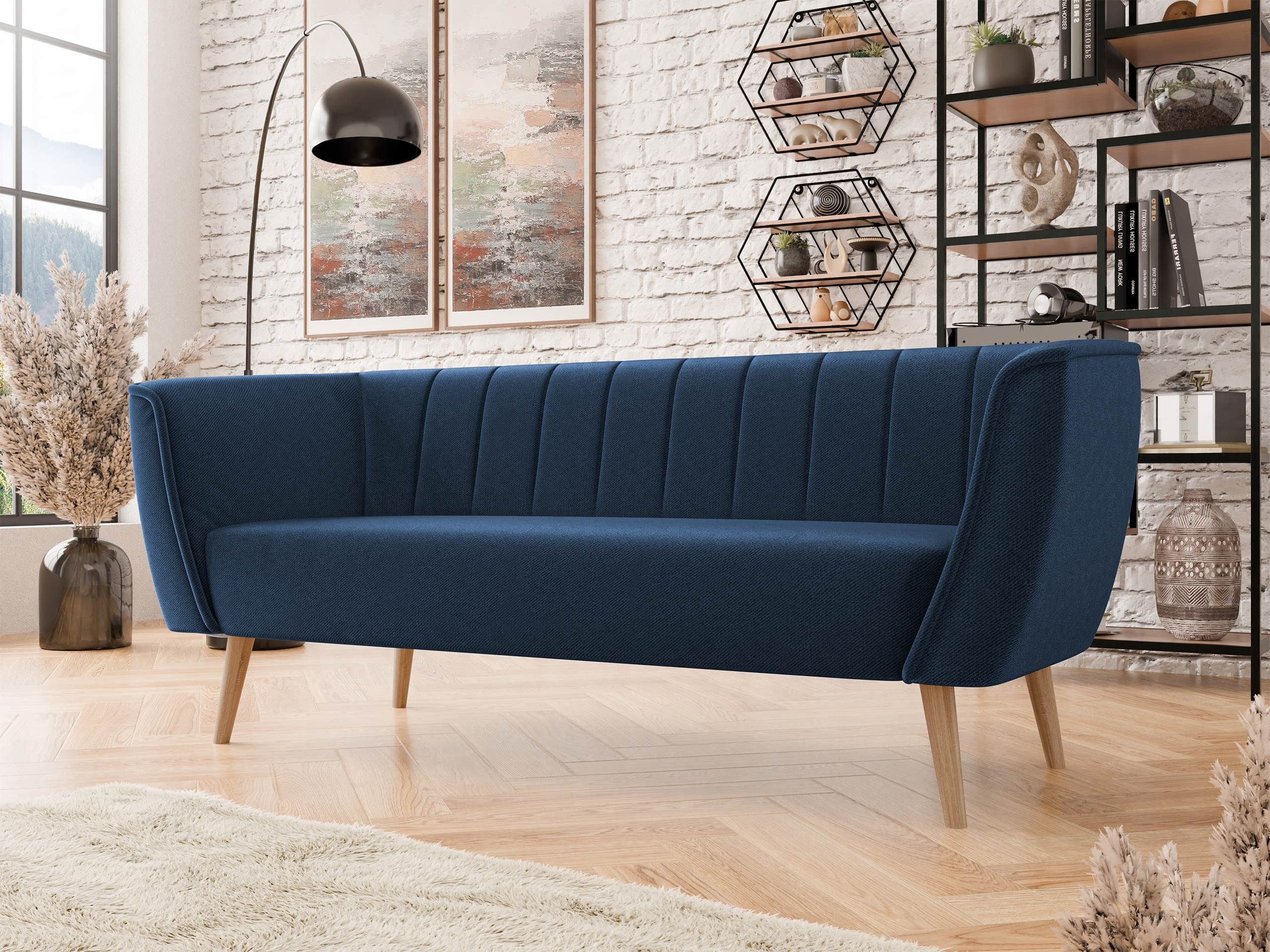 MIRJAN24 Sofa Pas 3, Holzkonstruktion, 182x74x75 günstig online kaufen