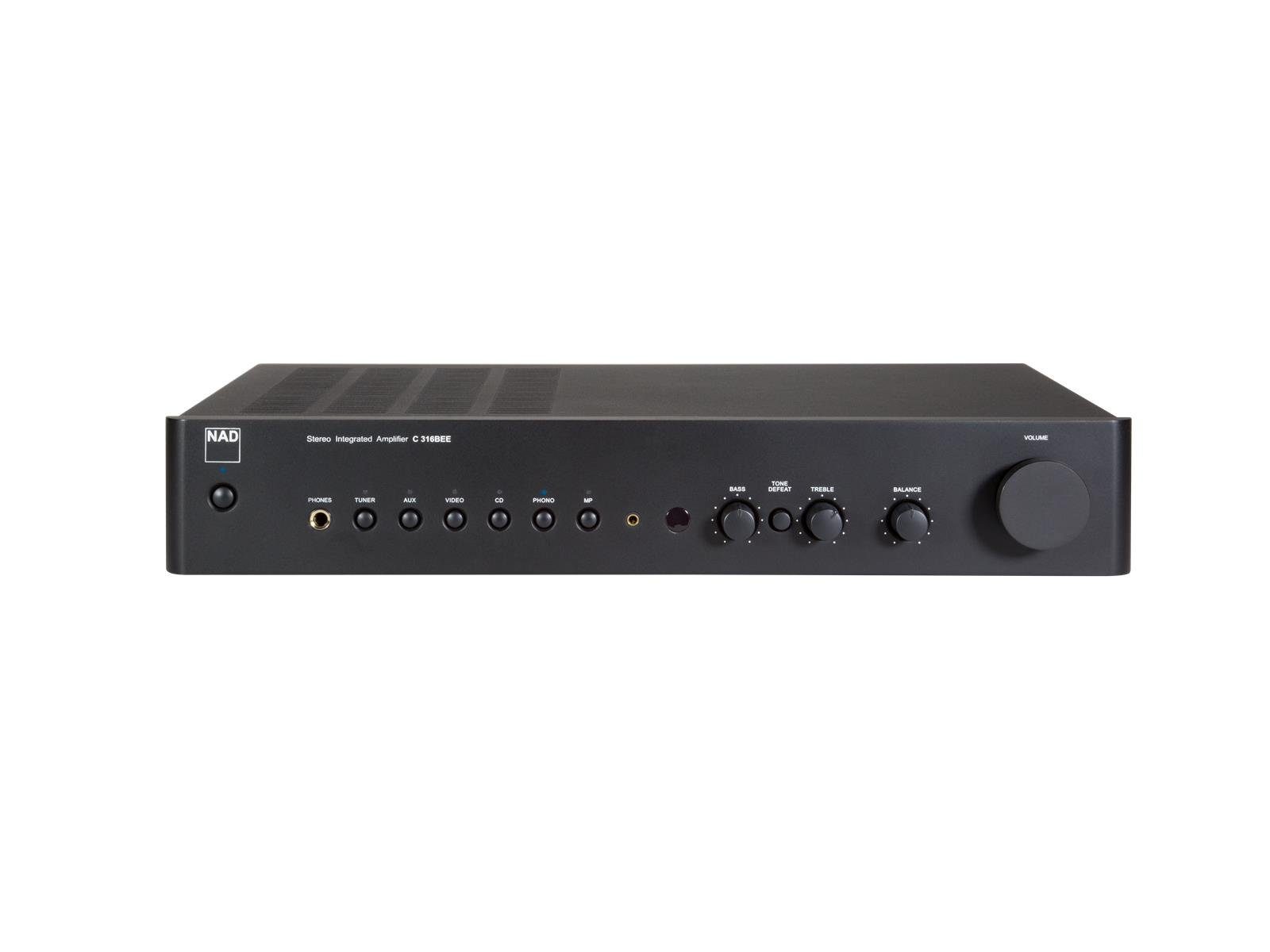 NAD NAD C316BEE v2 Graphite Stereo-Vollverstärker Vollverstärker