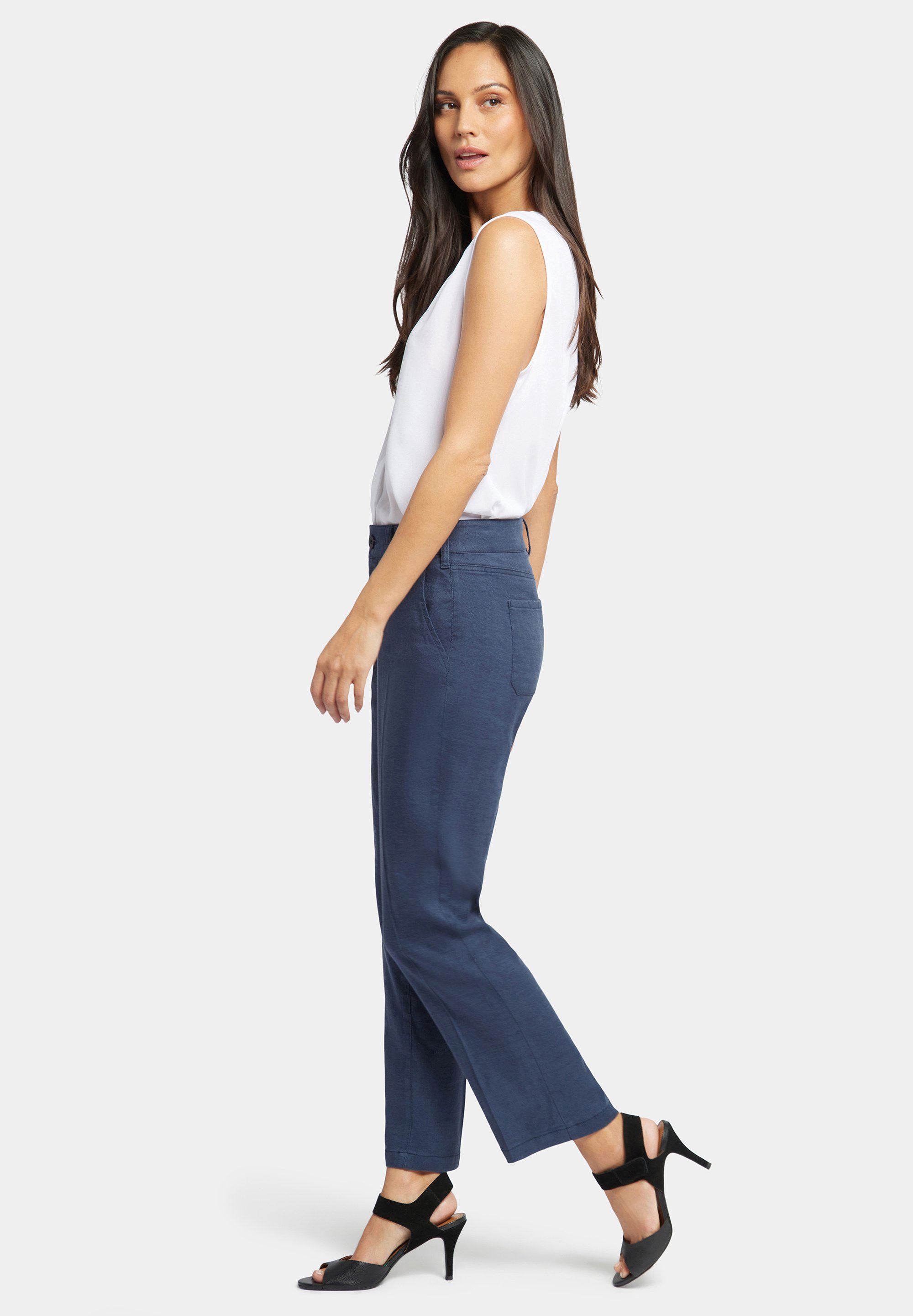 NYDJ Culotte Straight Leg Ankle Pant Reiß- und Knopfverschluss, Lift-Technologie