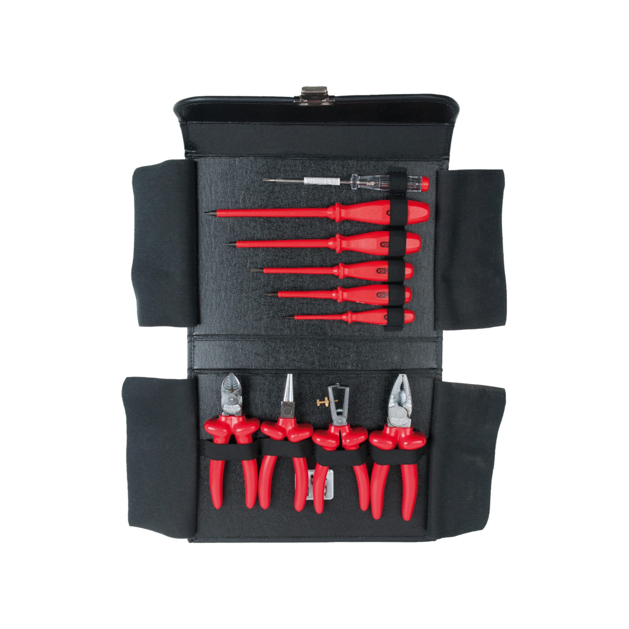 KS Tools Zangenset KS Tools ERGOTORQUE VDE Zangen- und Schraubendreher-Satz, 10-teilig