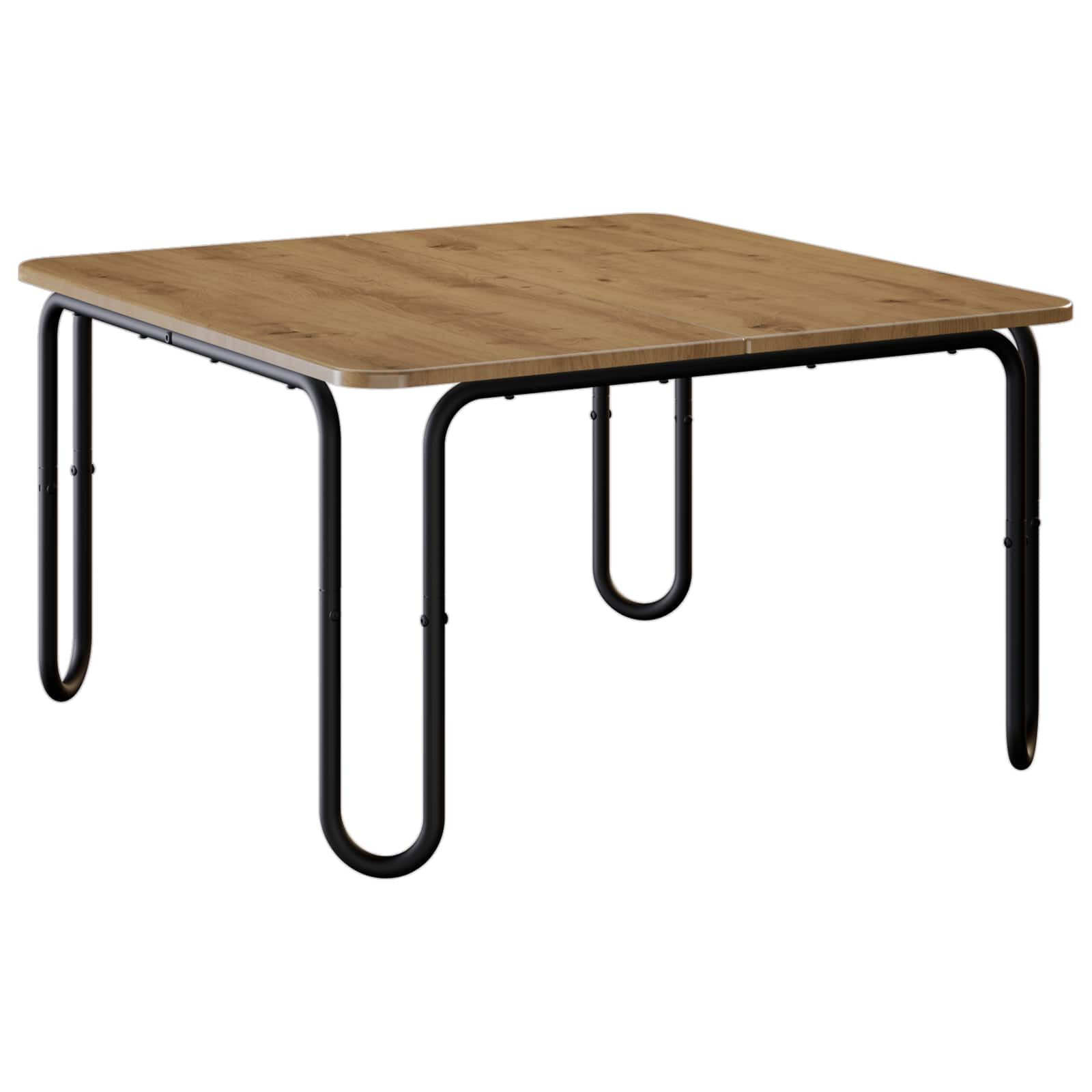 vidaXL Couchtisch Couchtisch Artisan-Eiche 100 x 100 x 45 cm Holzwerkstoff (1-St)