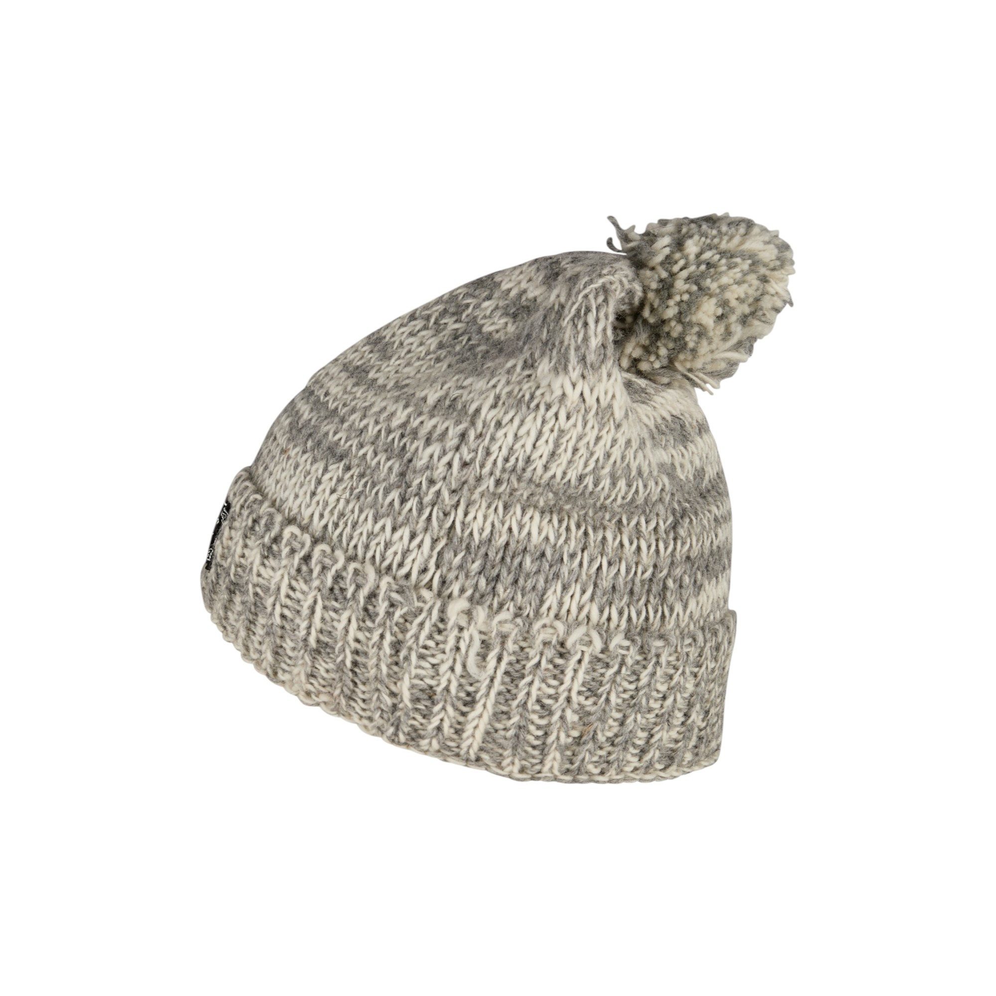 THC Natural Line Strickmütze THC Schafwoll Pudelmütze 812 beige (1 Stück, 1 günstig online kaufen