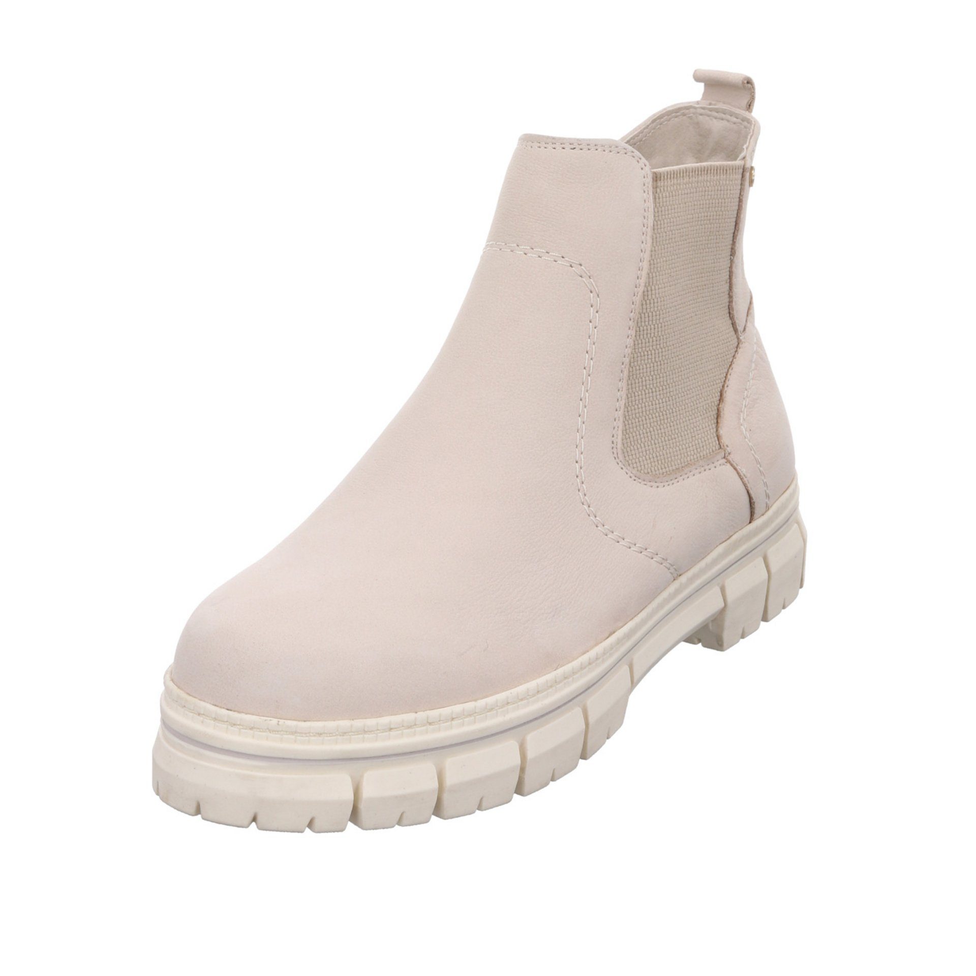 Tamaris COMFORT Damen Stiefeletten Schuhe Chelsea Boots Schnürstiefelette  Leder-/Textilkombination