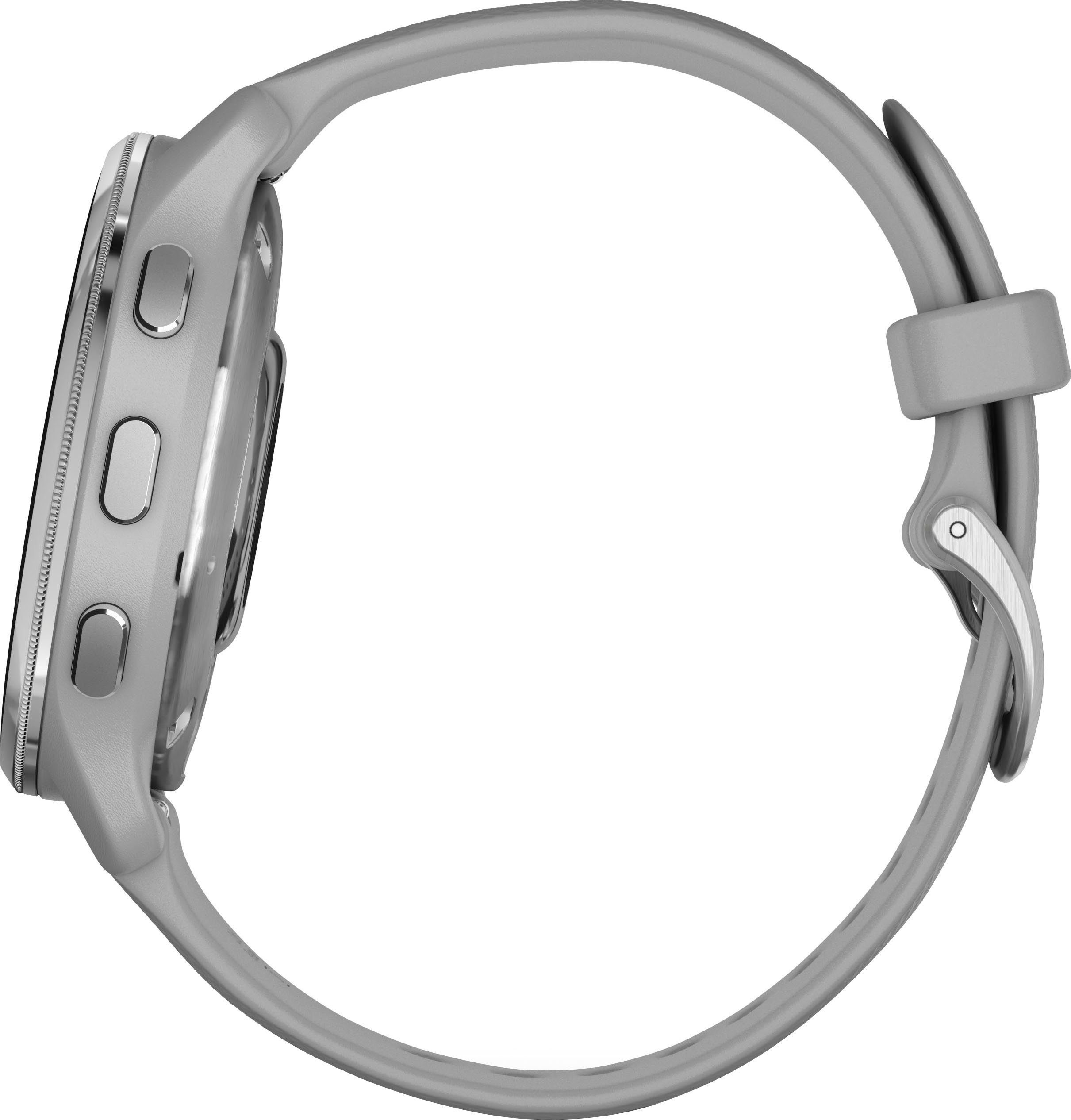 Garmin VENU® 2 Hellgrau Smartwatch 1-tlg. (3,3 | PLUS Zoll), cm/1,3 hellgrau