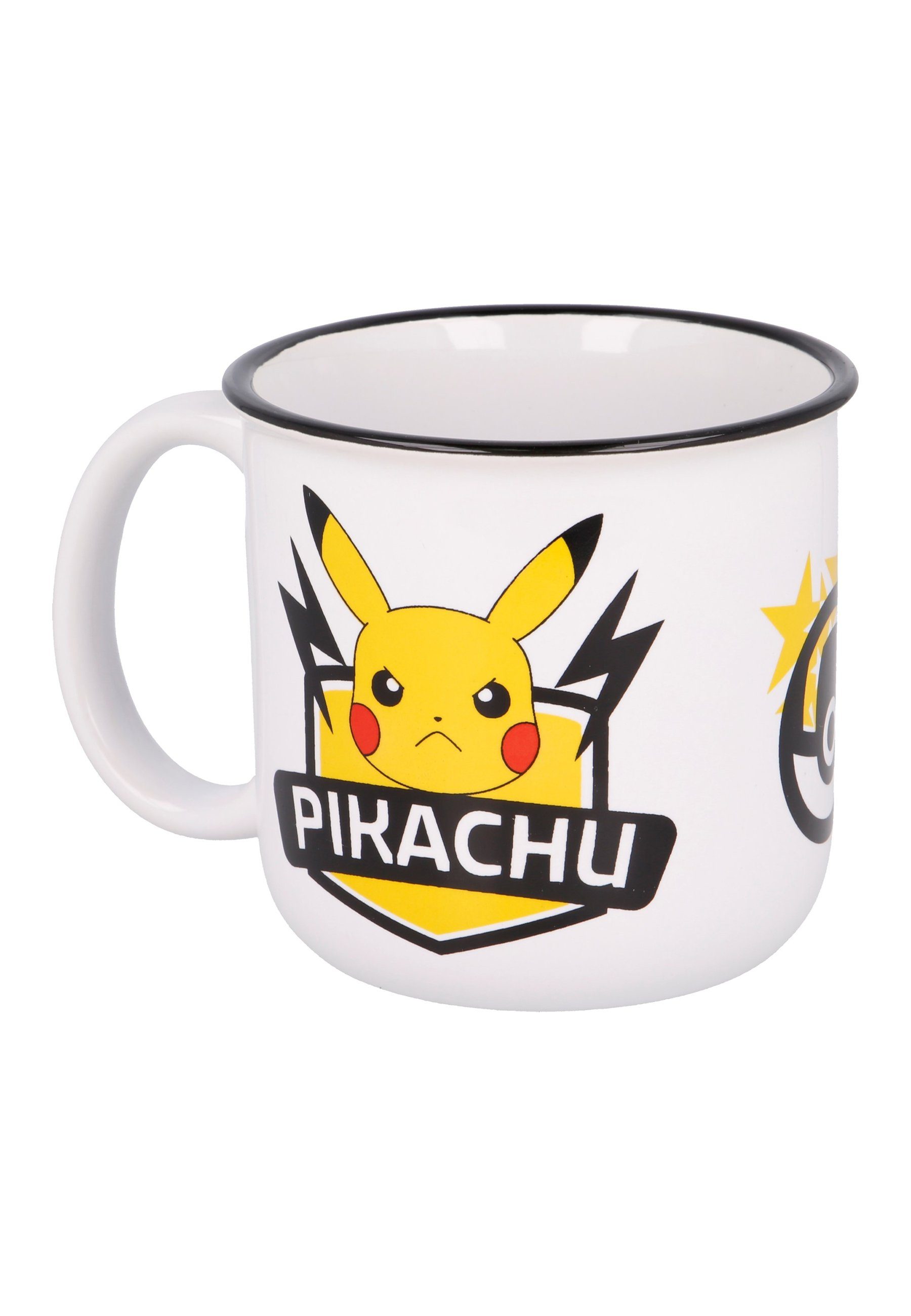 POKÉMON Tasse Pikachu Kinder-Becher Tasse, aus Keramik im Geschenkkarton