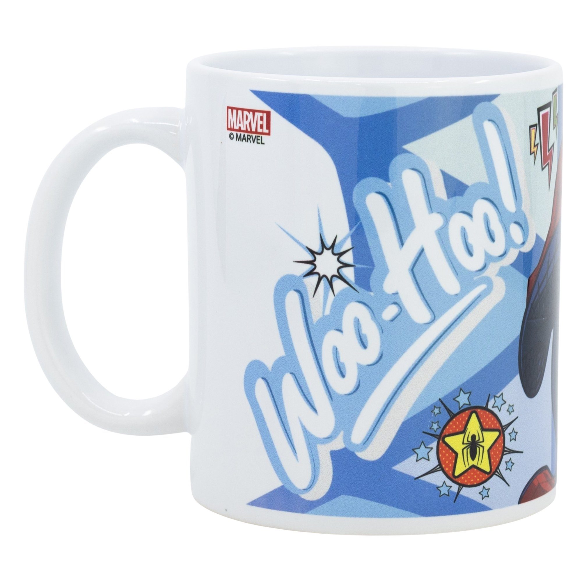 MARVEL Tasse Marvel Spiderman Teetasse Kaffeetasse Geschenkidee 330 ml, Keramik