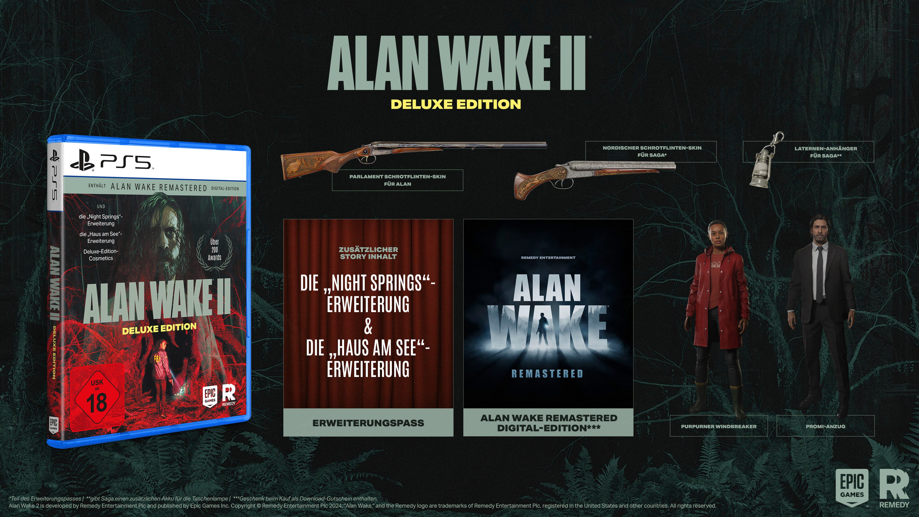 Alan Wake 2 Deluxe Edition PlayStation 5