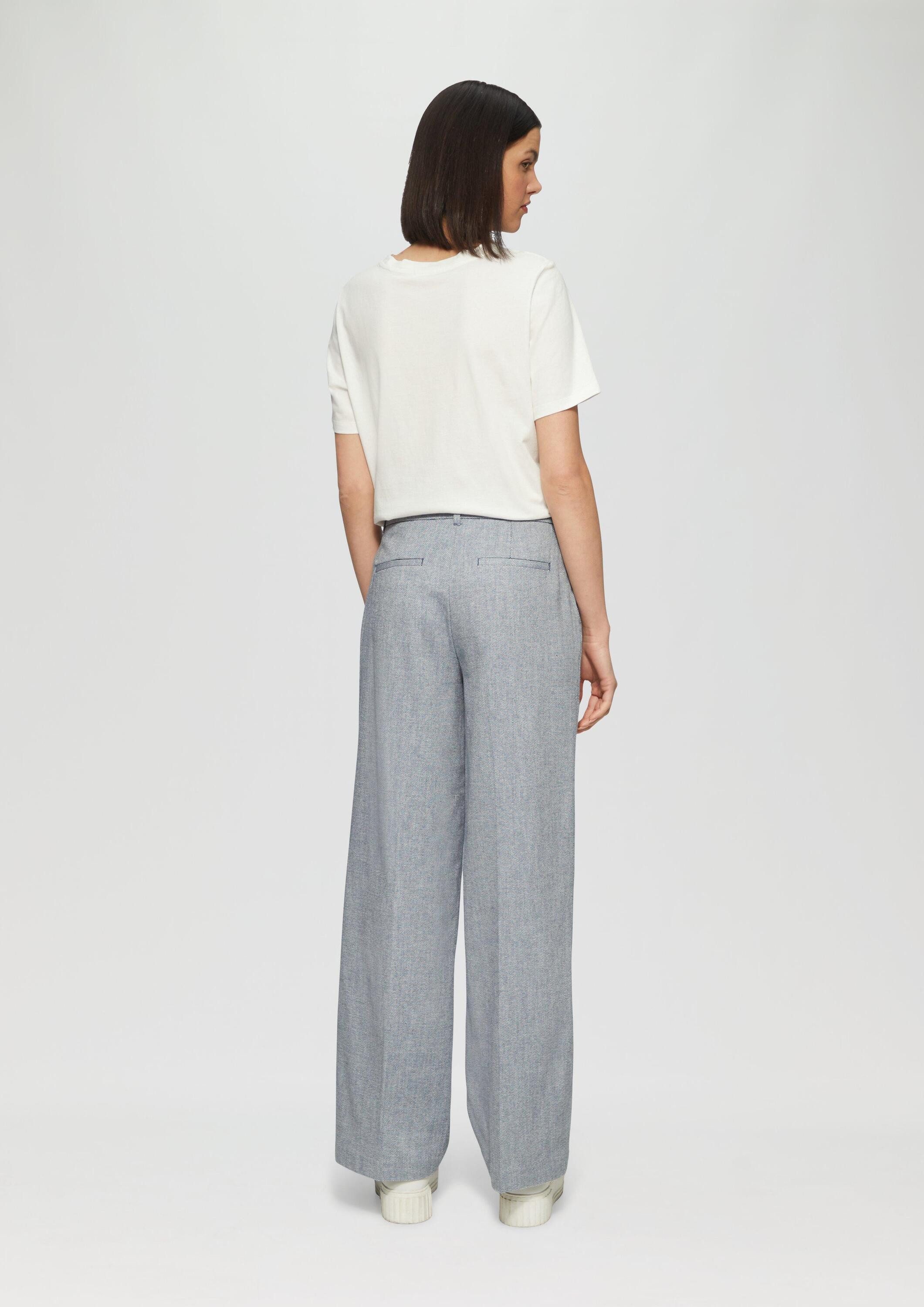s.Oliver Chinos Hose Twillhose aus Baumwollmix günstig online kaufen