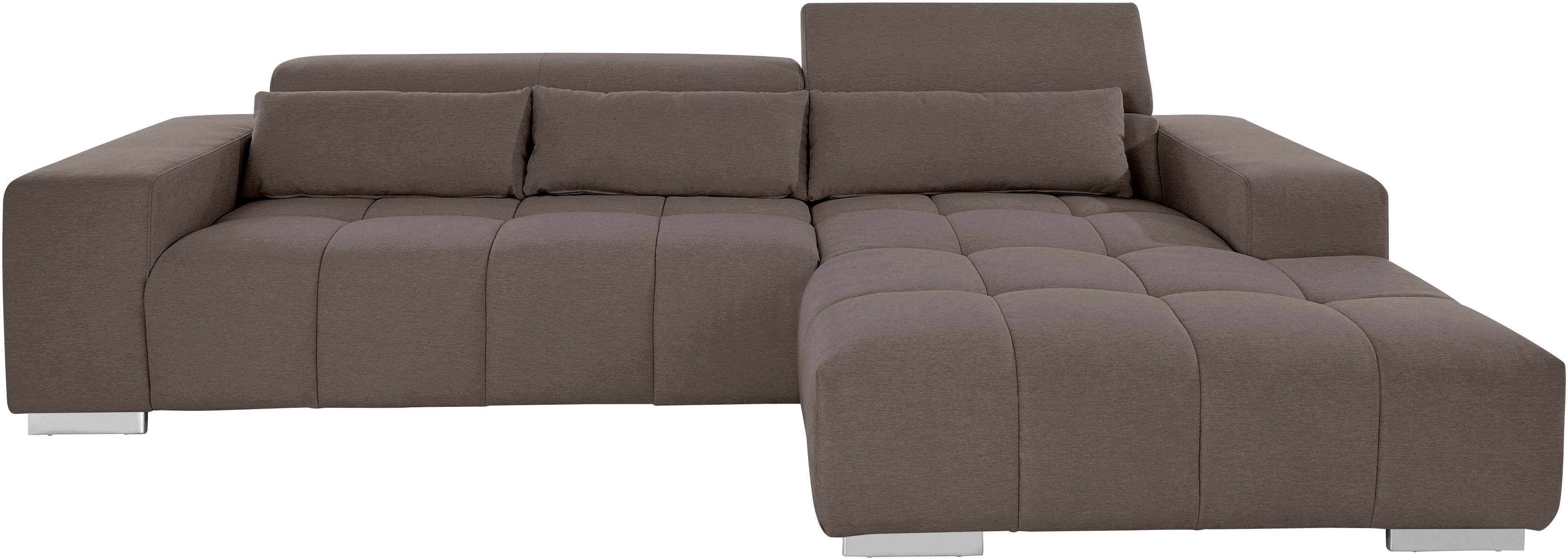 COTTA Ecksofa Orion L-Form, mit Kopfteilverstellung günstig online kaufen
