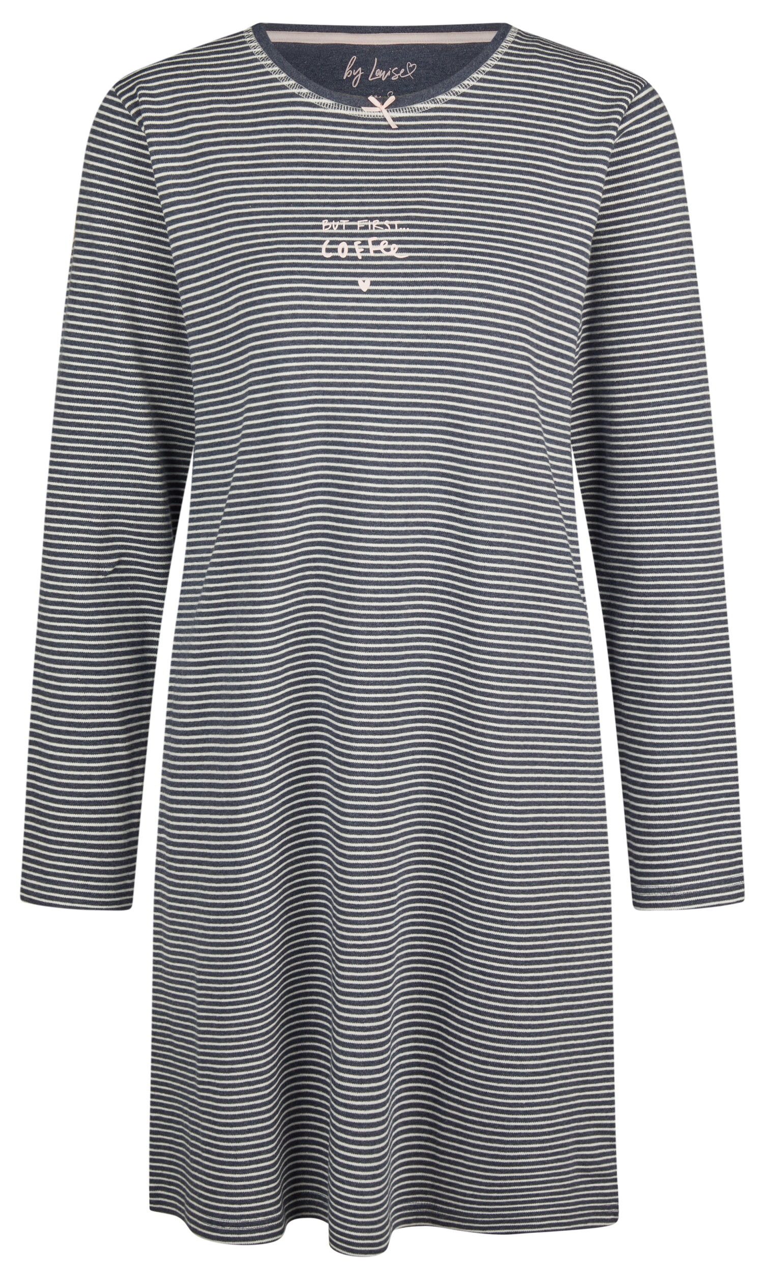 By Louise Nachthemd Damen Schlafshirt mit günstig online kaufen