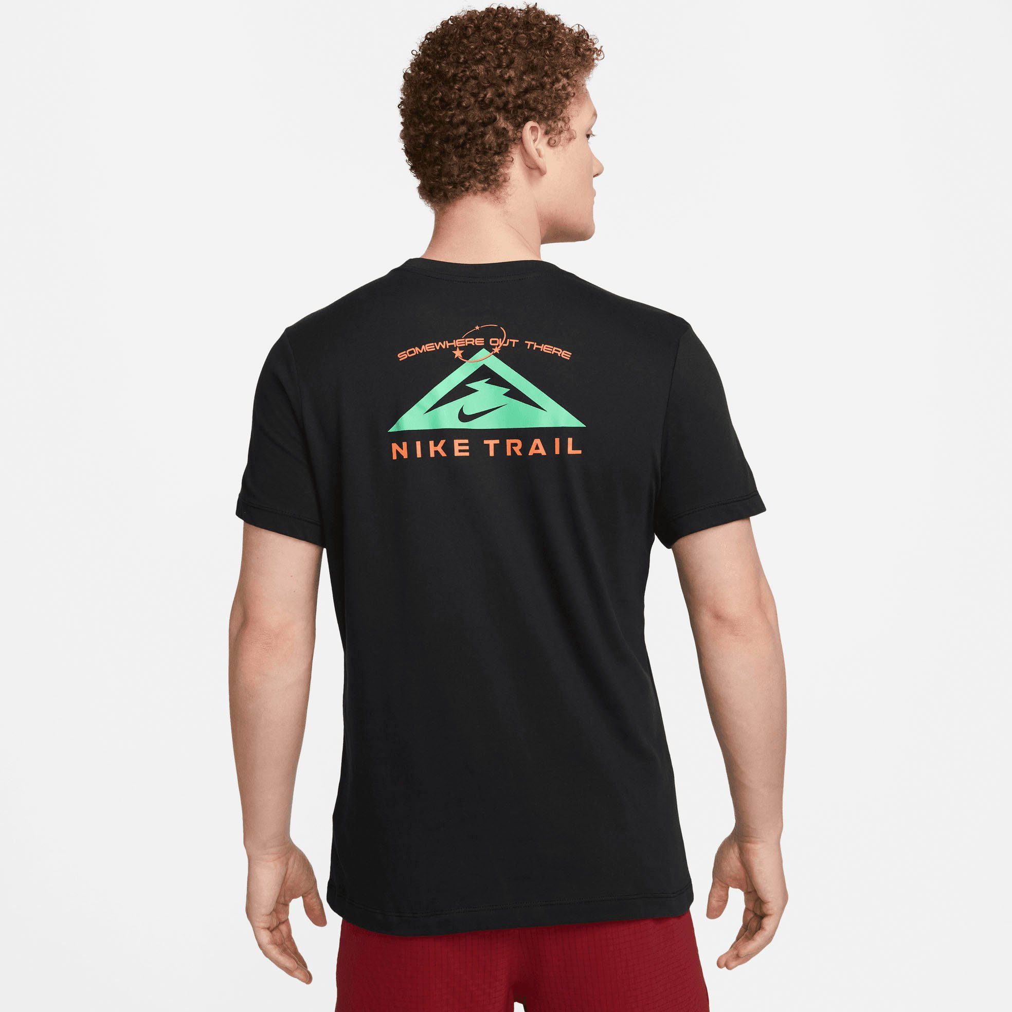 Nike T-Shirt schwarz Trail Dri-FIT Running Men's Laufshirt Trail