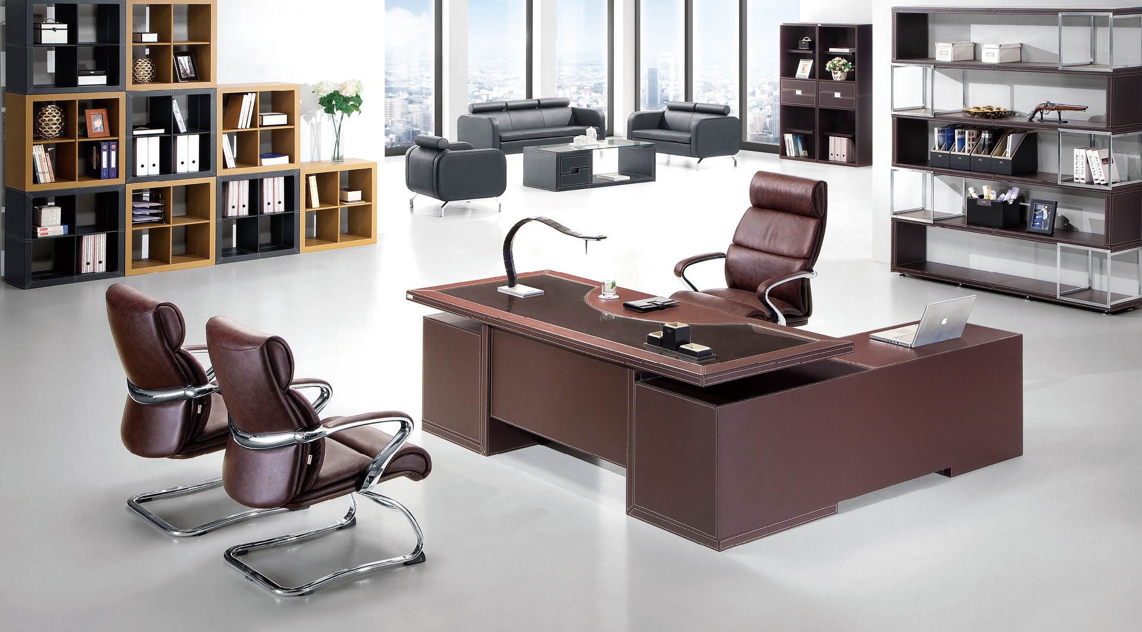 Xlmoebel Schreibtisch Exklusiver Designer Tisch für hochwertige Büroeinrichtung, Made in Europa