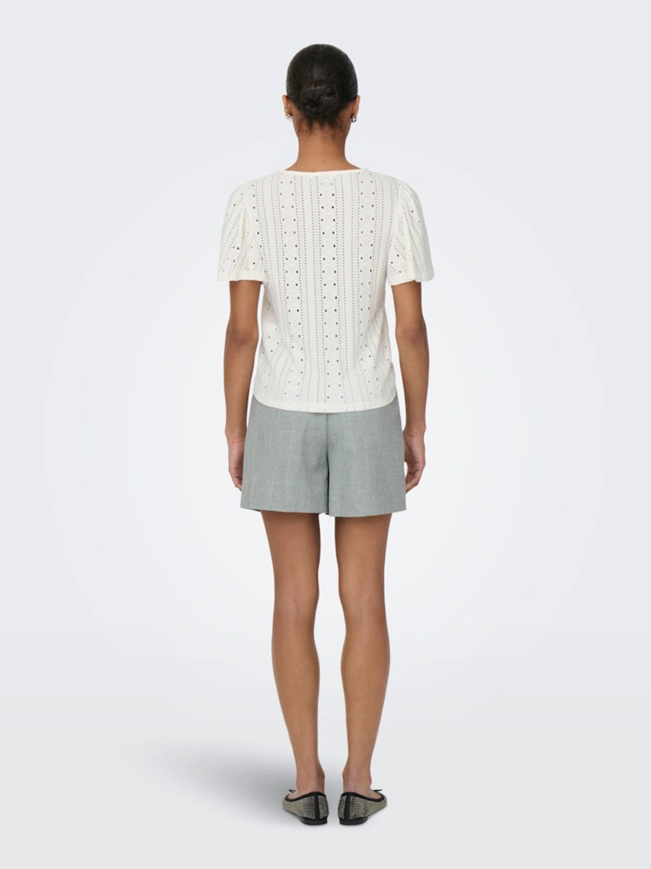 ONLY T-Shirt ONLRiverside (1-tlg) Drapiert/gerafft