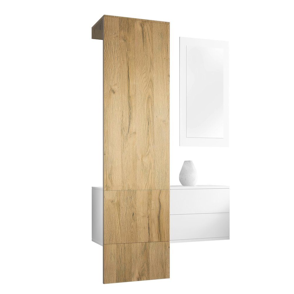 Vladon Garderoben-Set Carlton Set 2, (Wandgarderobe günstig online kaufen