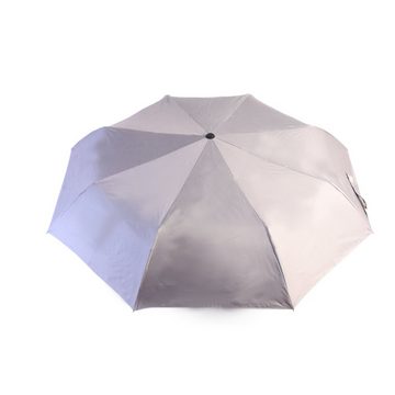 BIGGDESIGN Langregenschirm Biggdesign Moods Up Hellgrauer Vollautomatik-UV-Schirm