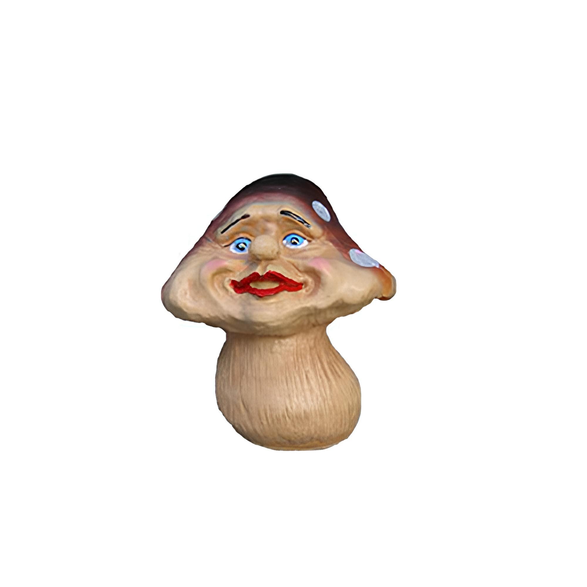 Gartenfigur Neue 18cm große Gartenfigur in Form eines Pilzhauses aus Statue und