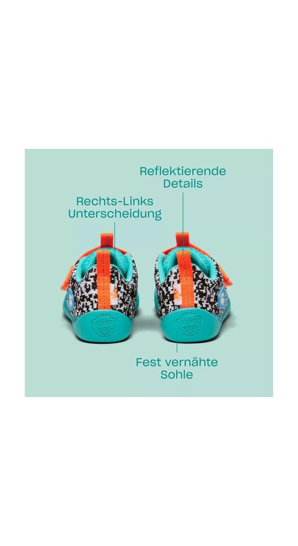 Affenzahn Knit Happy Sneaker nach Barfußschuhprinzip