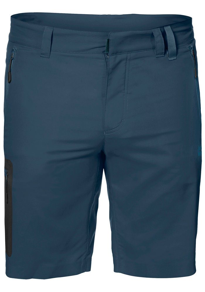 Jack Trekkingshorts Wolfskin TRACK ACTIVE SHORTS dark-sea MEN