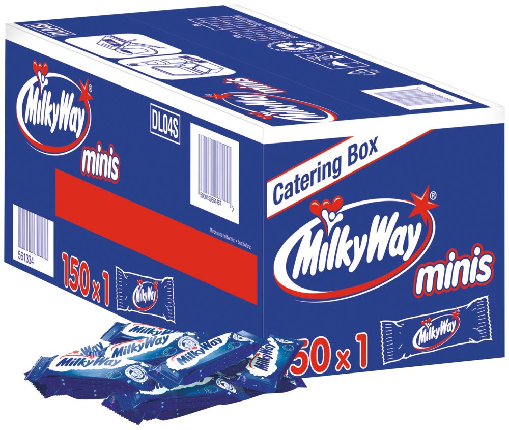Mars GmbH Süßigkeit MILKY WAY Minis 150x15,5g Catering