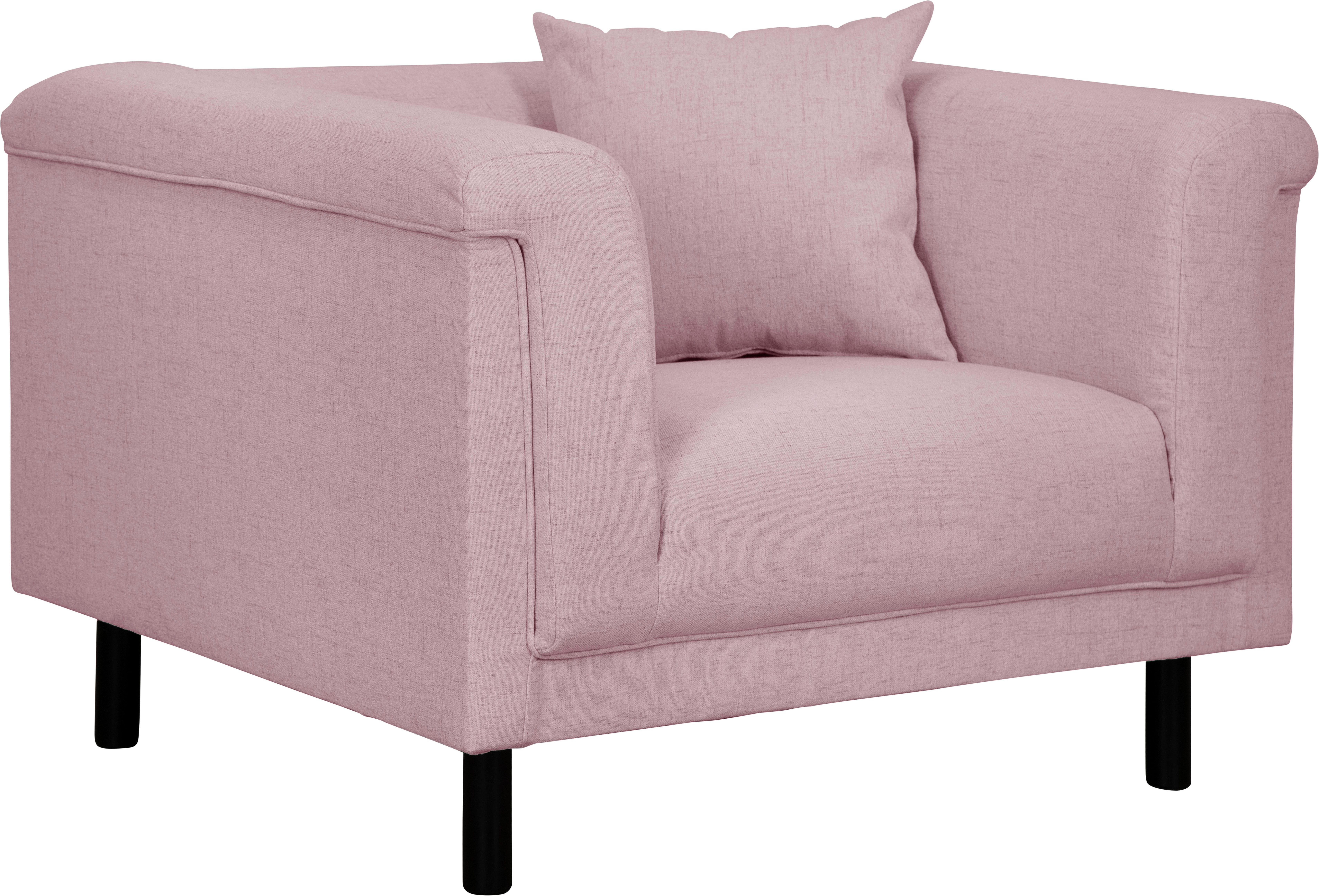 Home affaire Sessel AGNIA B/T/H: 100/85/71 cm, incl. Zierkissen, auch in Cord und Bouclé