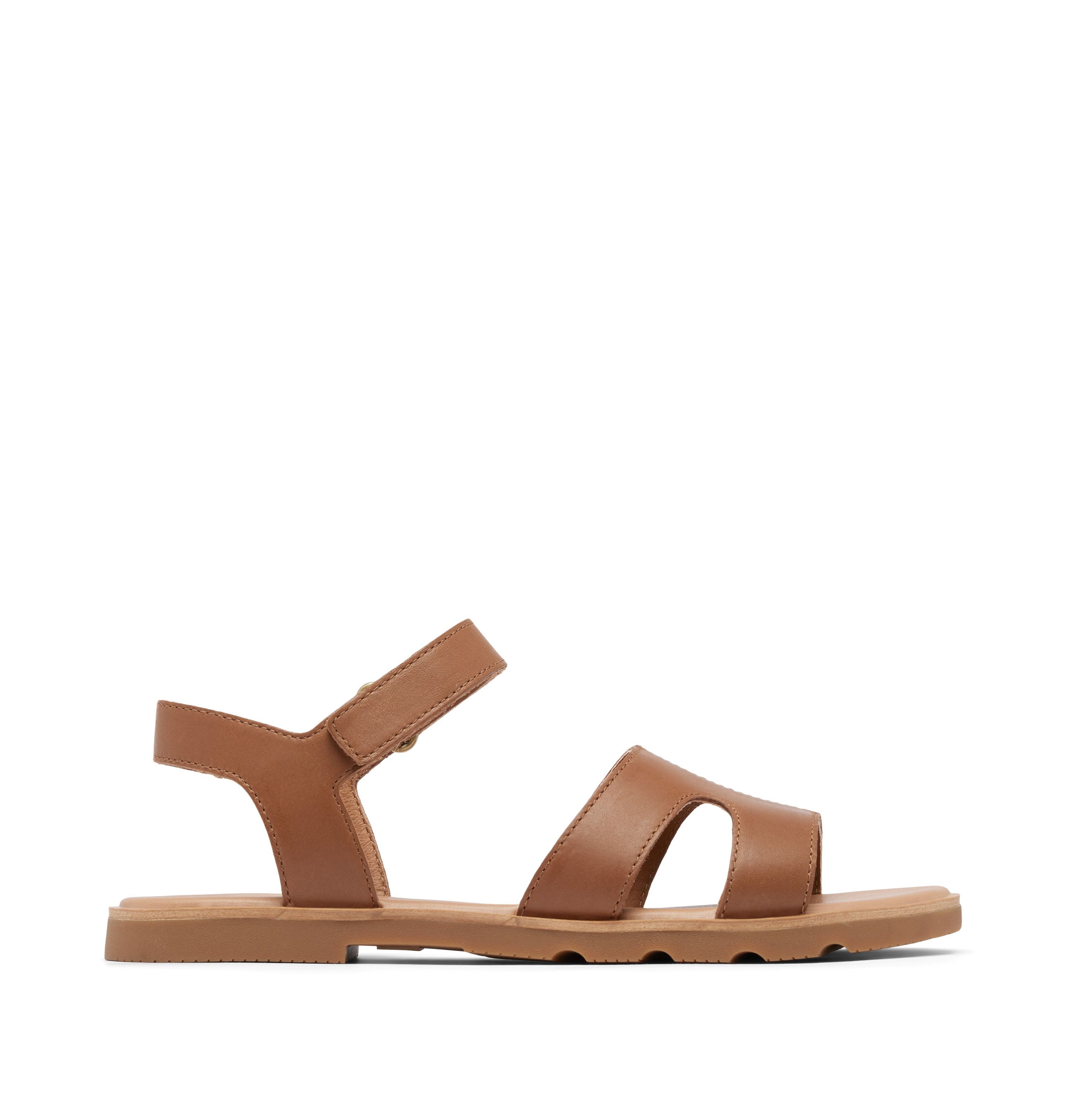 Sorel Ella III Ankle Strap (Leder) braun Damen Sandale