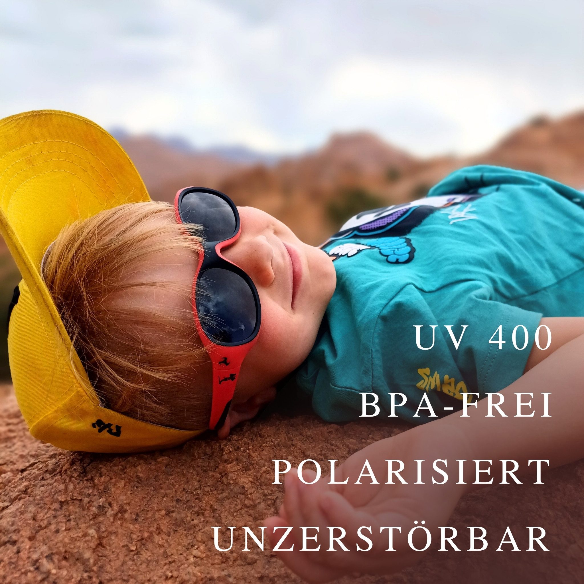 ActiveSol Sonnenbrille Kinder Sonnenbrille Kids, 2-6 Jahre, UV-Schutz, polarisiert Flexibel & Unzerstörbar, Lotuseffekt