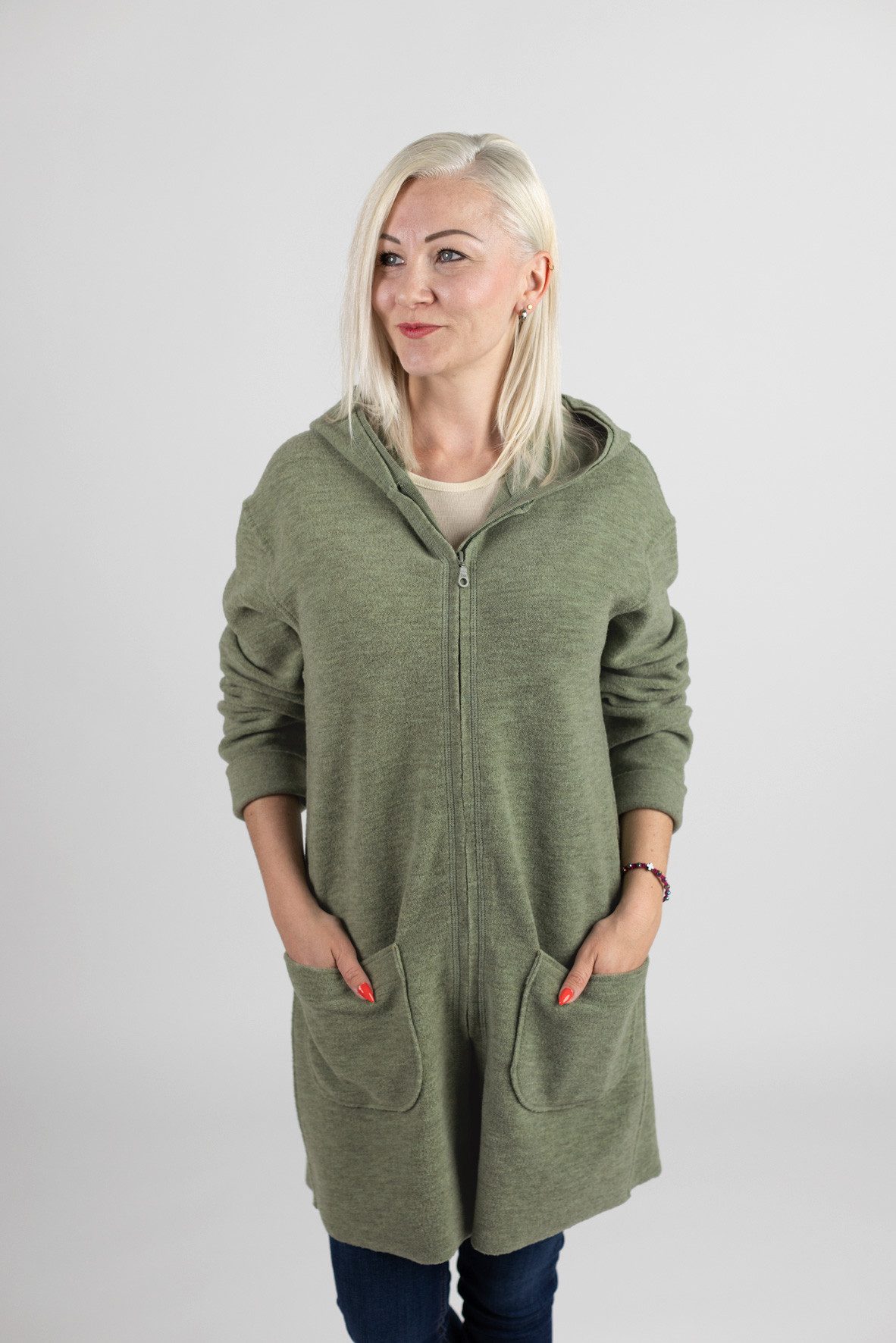 Engel Naturkleidung Kurzmantel Damen-Mantel, Walk mit günstig online kaufen