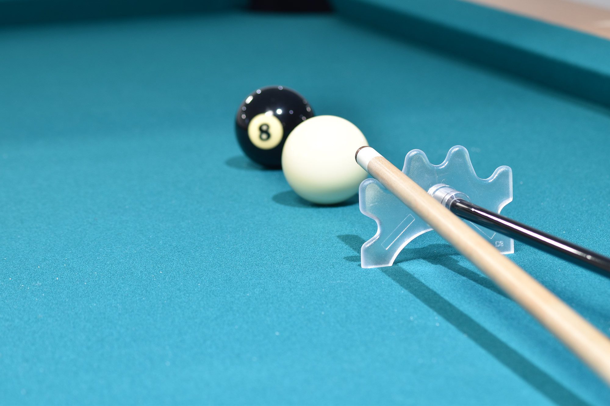 John West Billard Queuebrücke Messing Hoch - Ohne Brückenqueue
