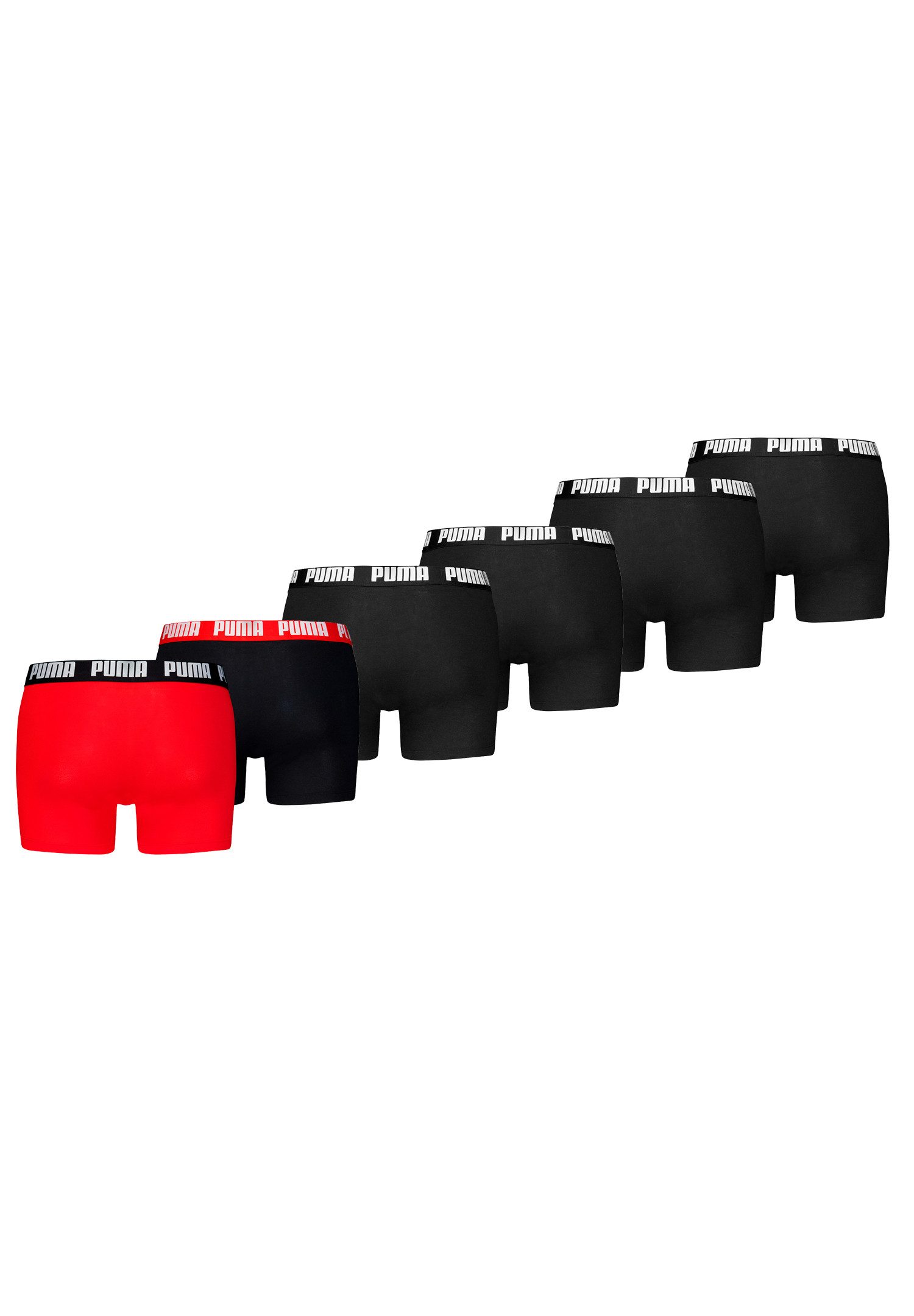 PUMA Boxershorts PUMA MEN EVERYDAY BASIC BOXERS 6P (Spar-Pack, 6-St., 6er-Pack)