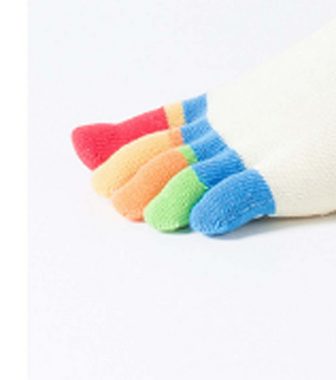 KIKI ABS-Socken Yoga Socken für Zehensocken: Yogasocken Tanz Fitness 3 Paare