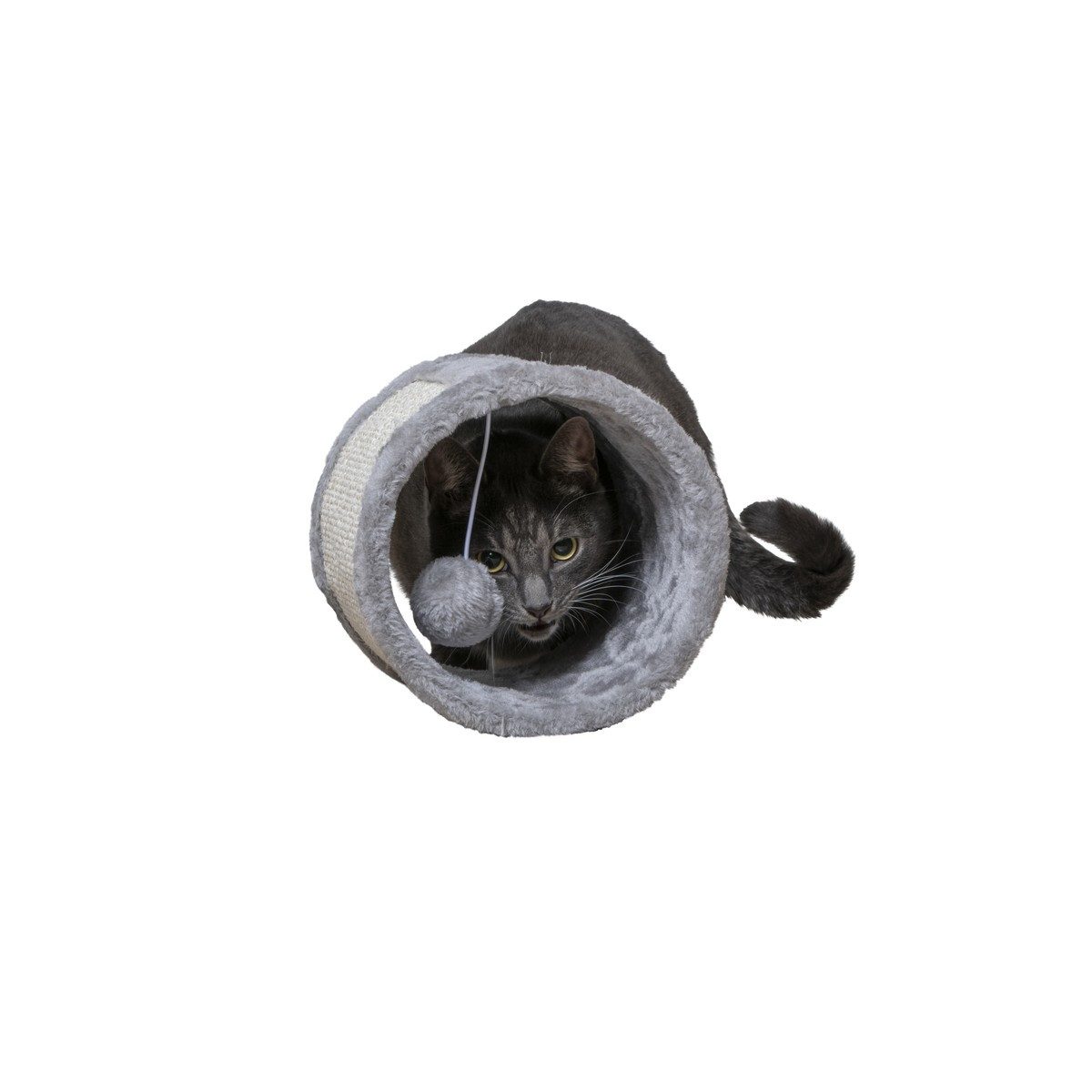 maxxpro Kratzbaum maxxpro Katzentunnel mit Ball, Ø 21x19 cm