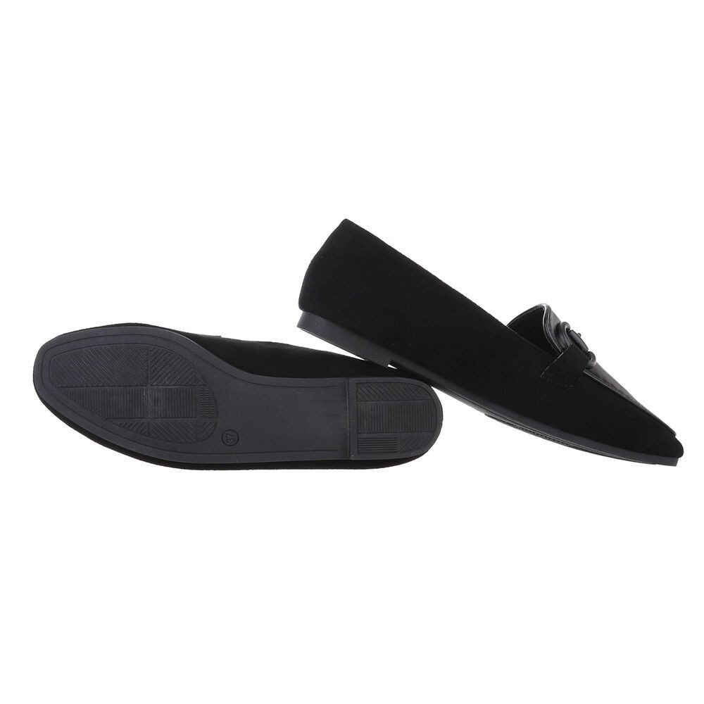 Ital-Design Damen Mokassins Freizeit Slipper (86188150) Blockabsatz Mokassi günstig online kaufen