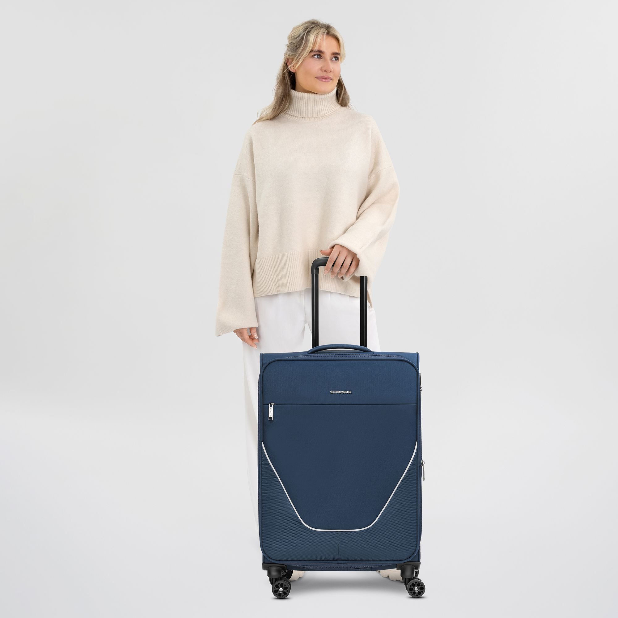 Stratic Weichgepäck-Trolley taska, 4 Rollen, Polyester günstig online kaufen