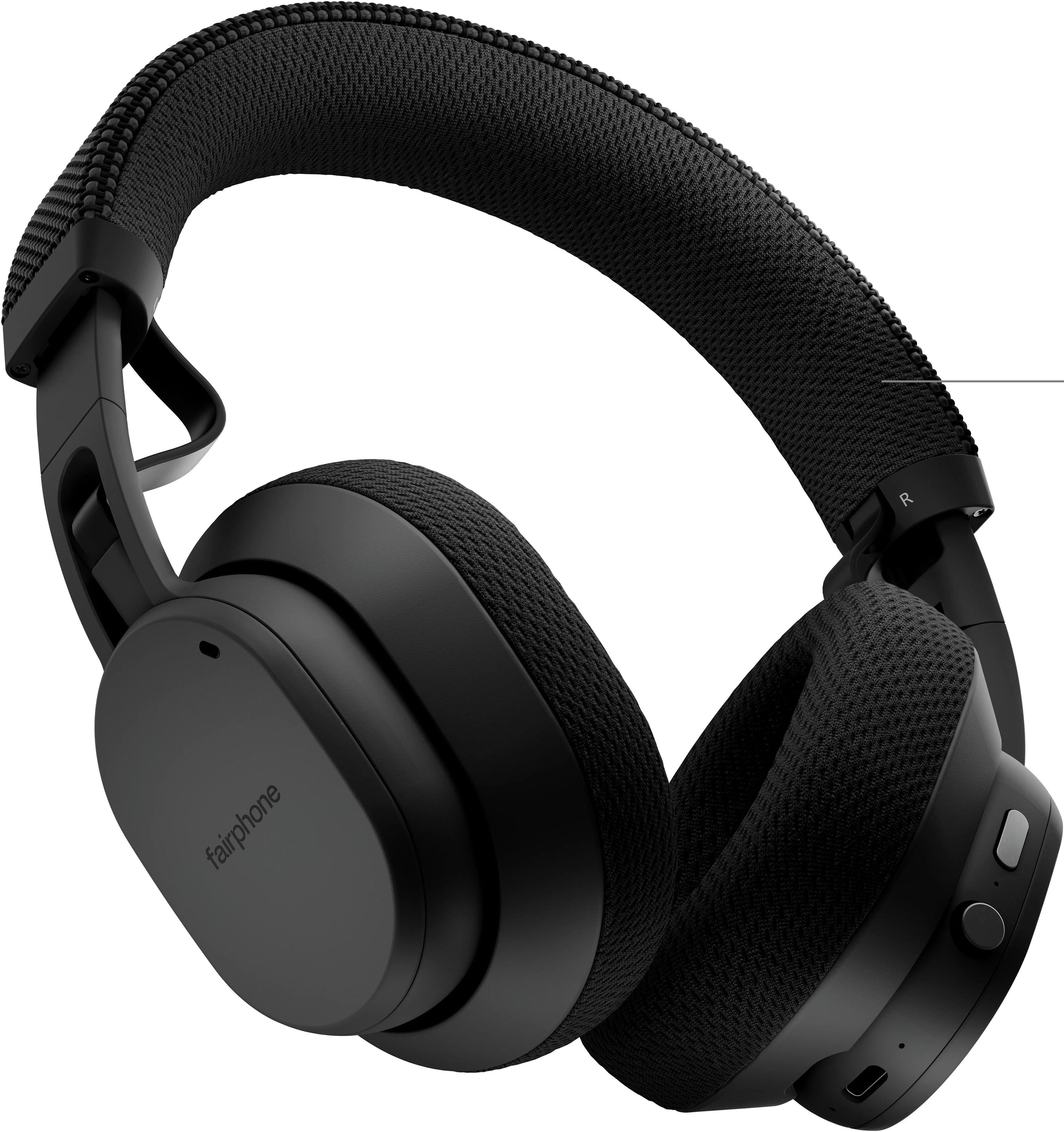 Fairphone Fairbuds XL (2025) Over-Ear-Kopfhörer (Active Noise Cancelling (ANC), Alexa, Google Assistant, Siri, Bluetooth)