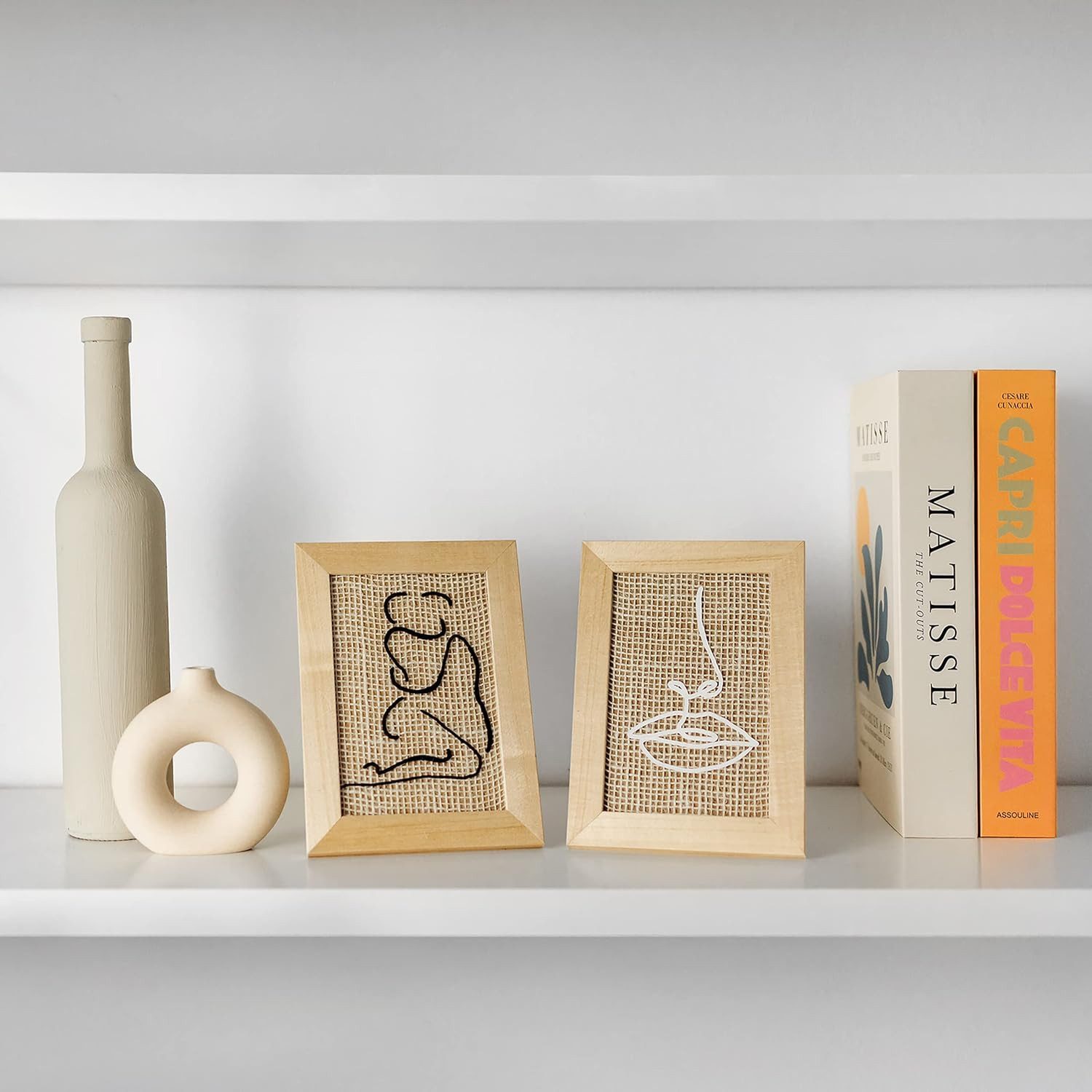 Creative Deco Bastelnaturmaterial Juteband Jute Tischläufer 10 m, Nähte an den Rändern