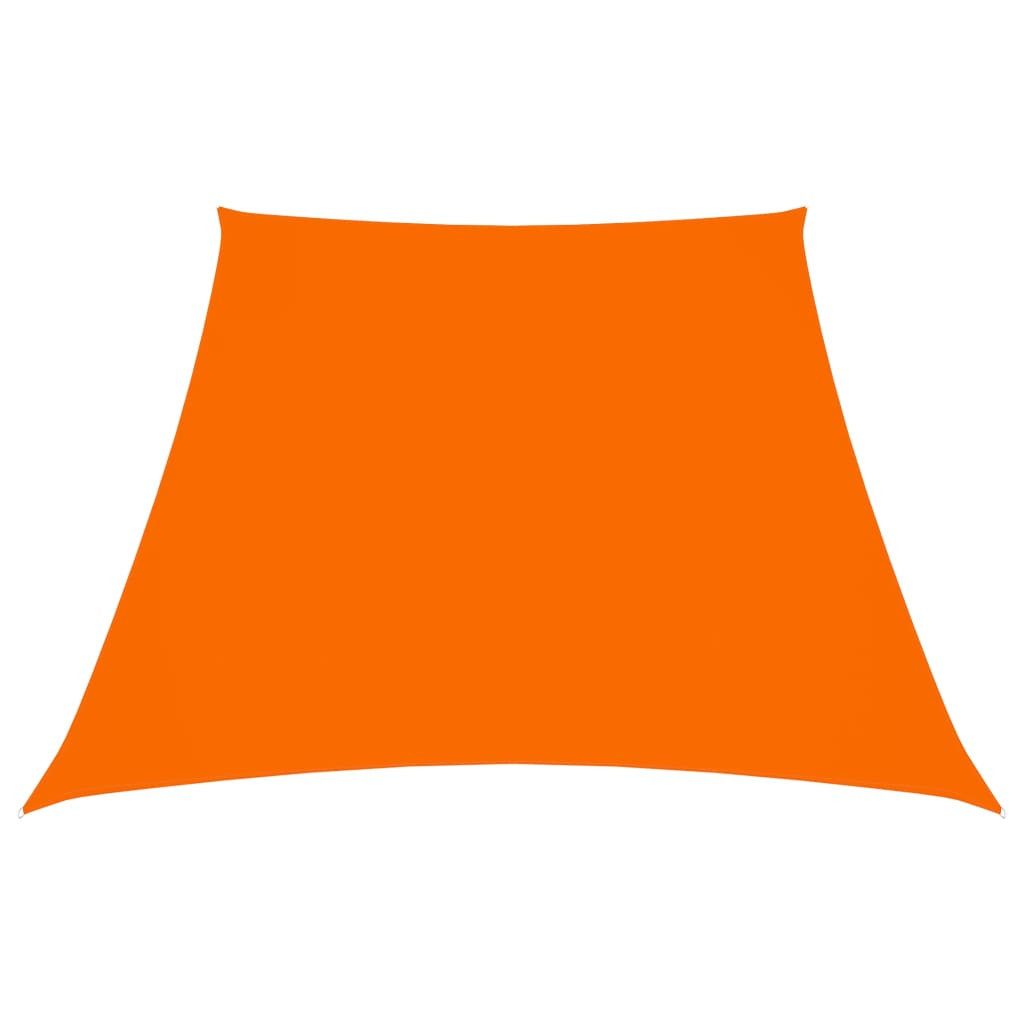 vidaXL Balkonsichtschutz Sonnensegel Oxford-Gewebe Trapezförmig 2/4x3 m Orange