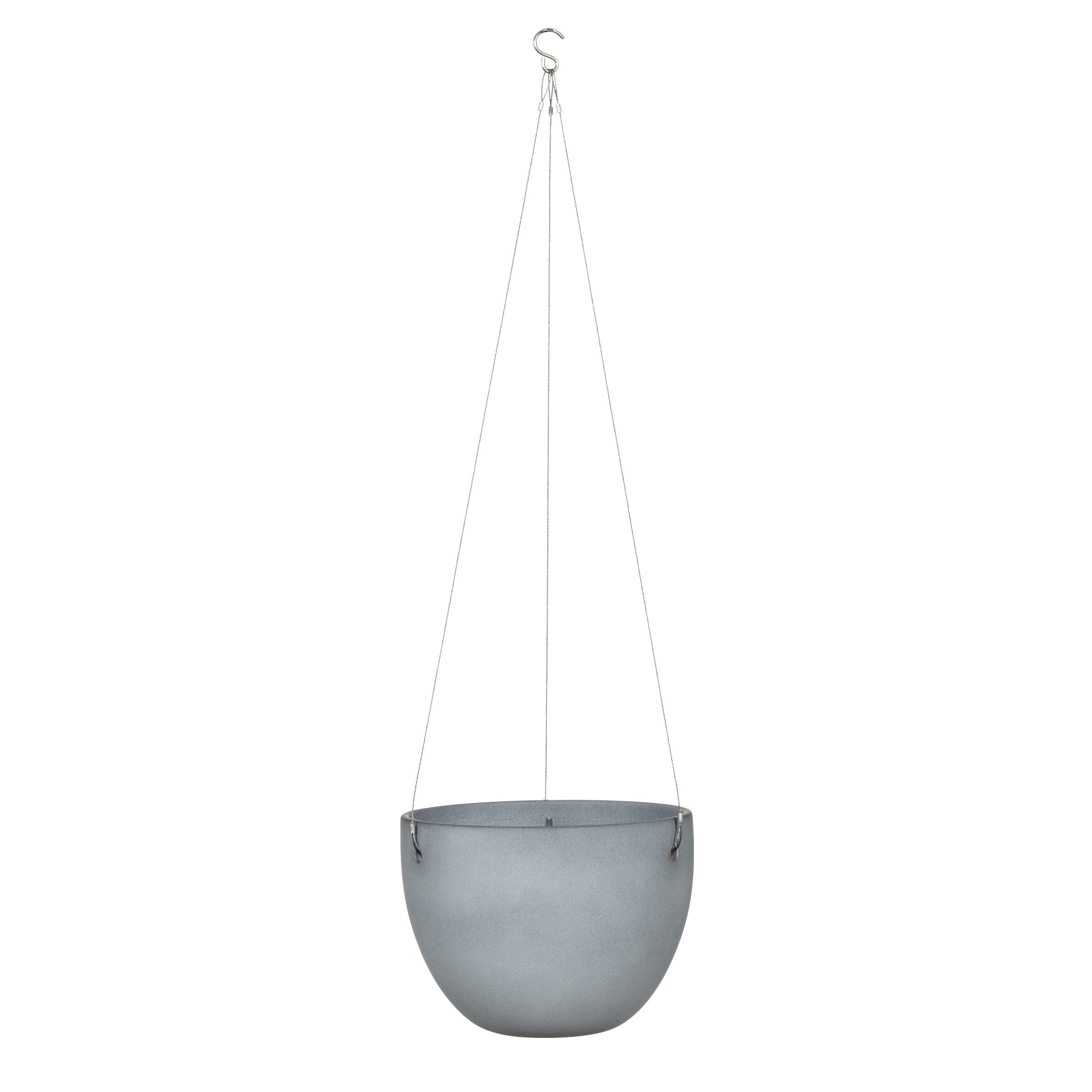 Scheurich Blumentopf 18/835 Hanging Pot, Blumentopf aus Keramik, ØxH: 18x14,8 cm