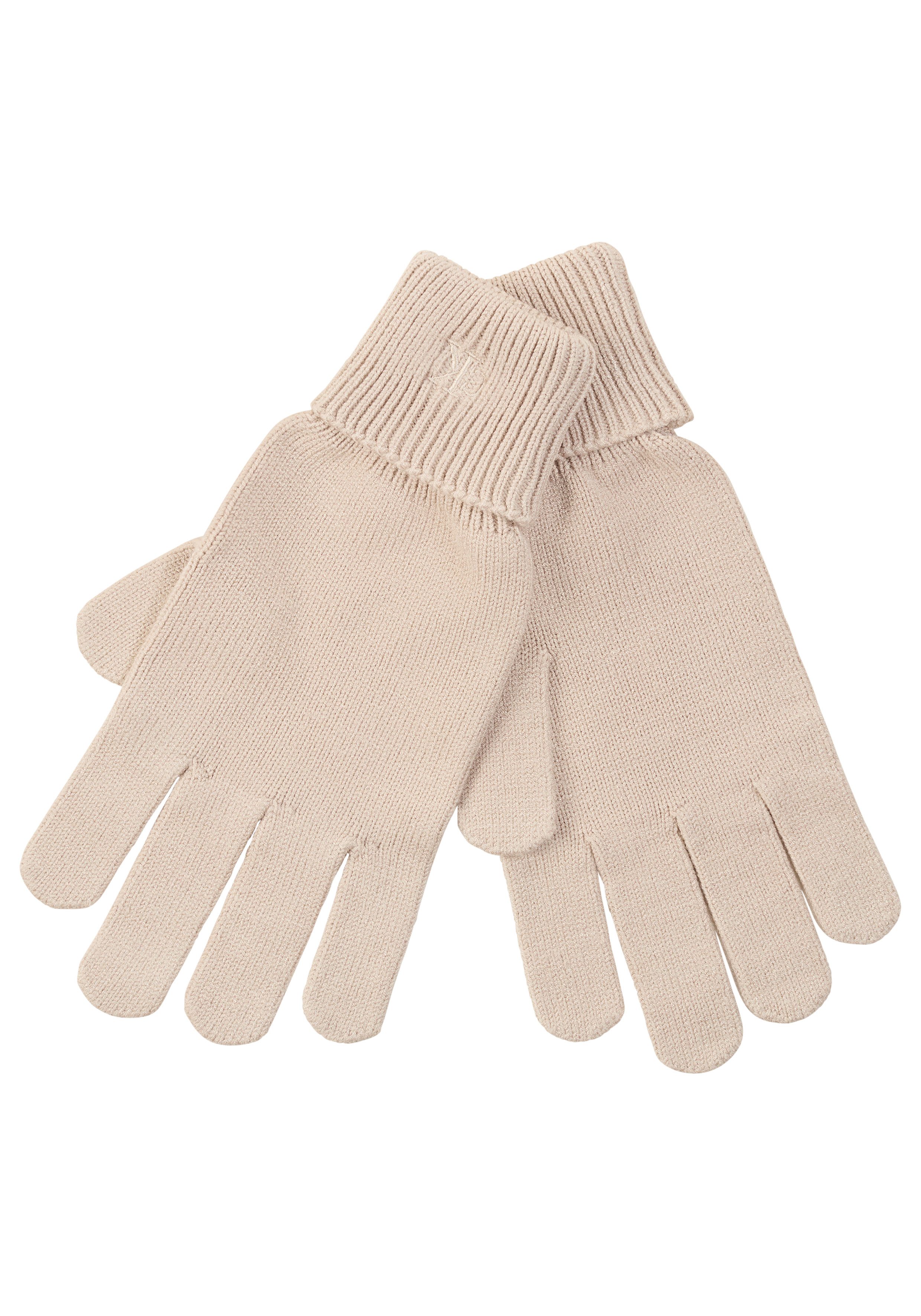 Calvin Klein Strickhandschuhe CK FINE RIB GLOVES Fingerhandschuhe günstig online kaufen